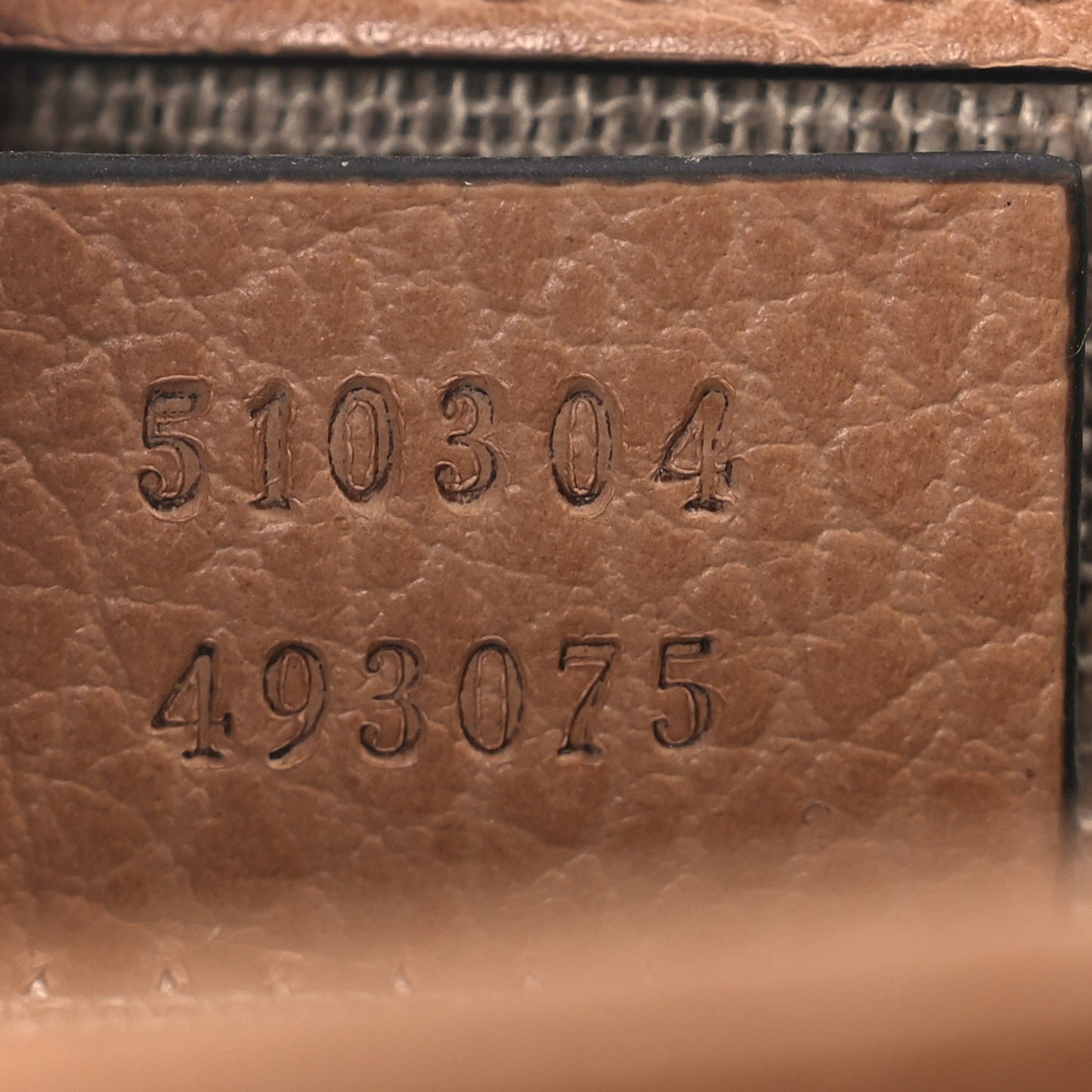 Gucci Dollar Calfskin Small Interlocking G Shoulder Bag Camelia