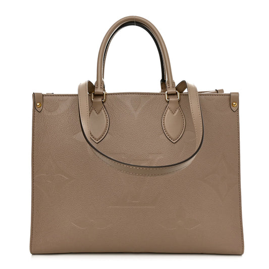 Louis Vuitton Empreinte Monogram Giant Onthego MM Tourterelle