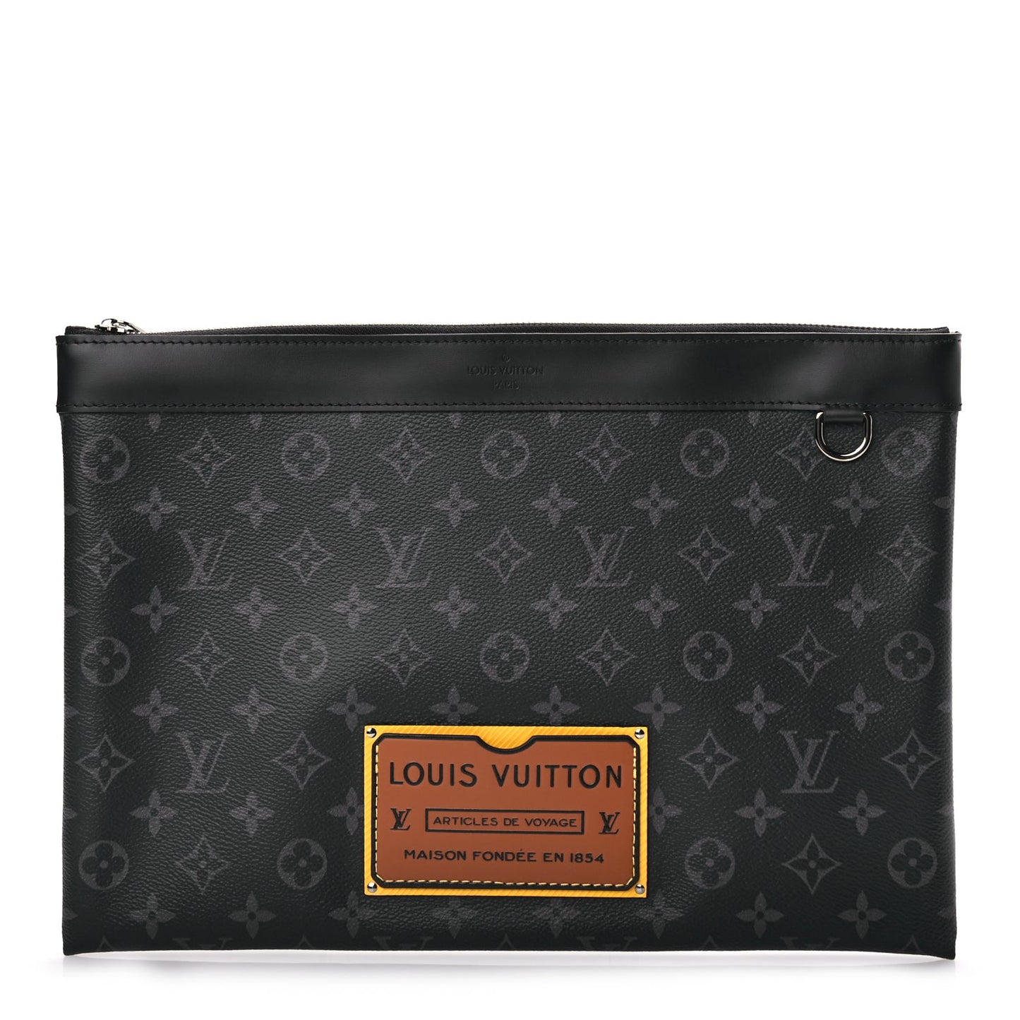 Louis Vuitton Monogram Eclipse Discovery Pochette GM