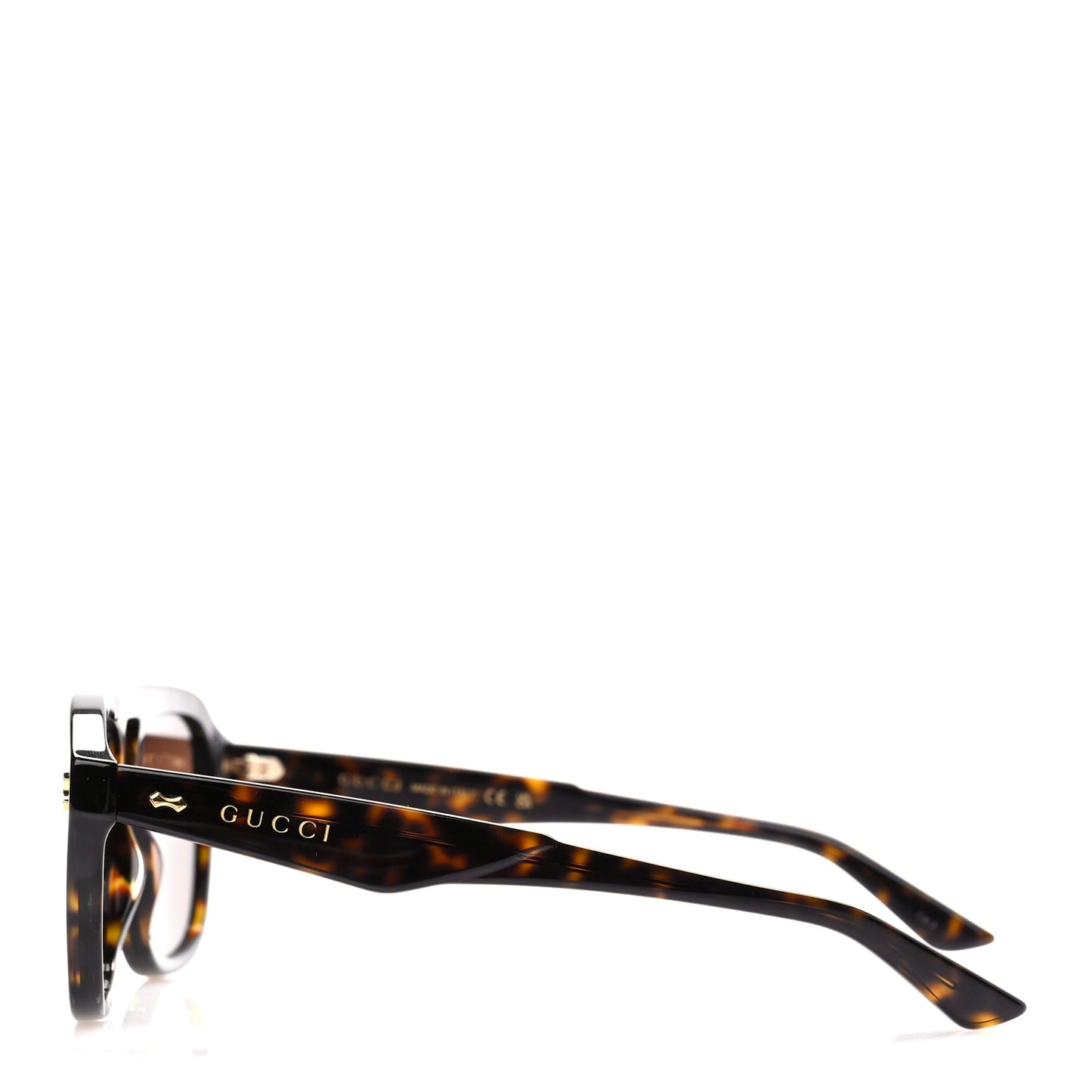 Gucci Acetate Aviator Sunglasses GG1263S Tortoise