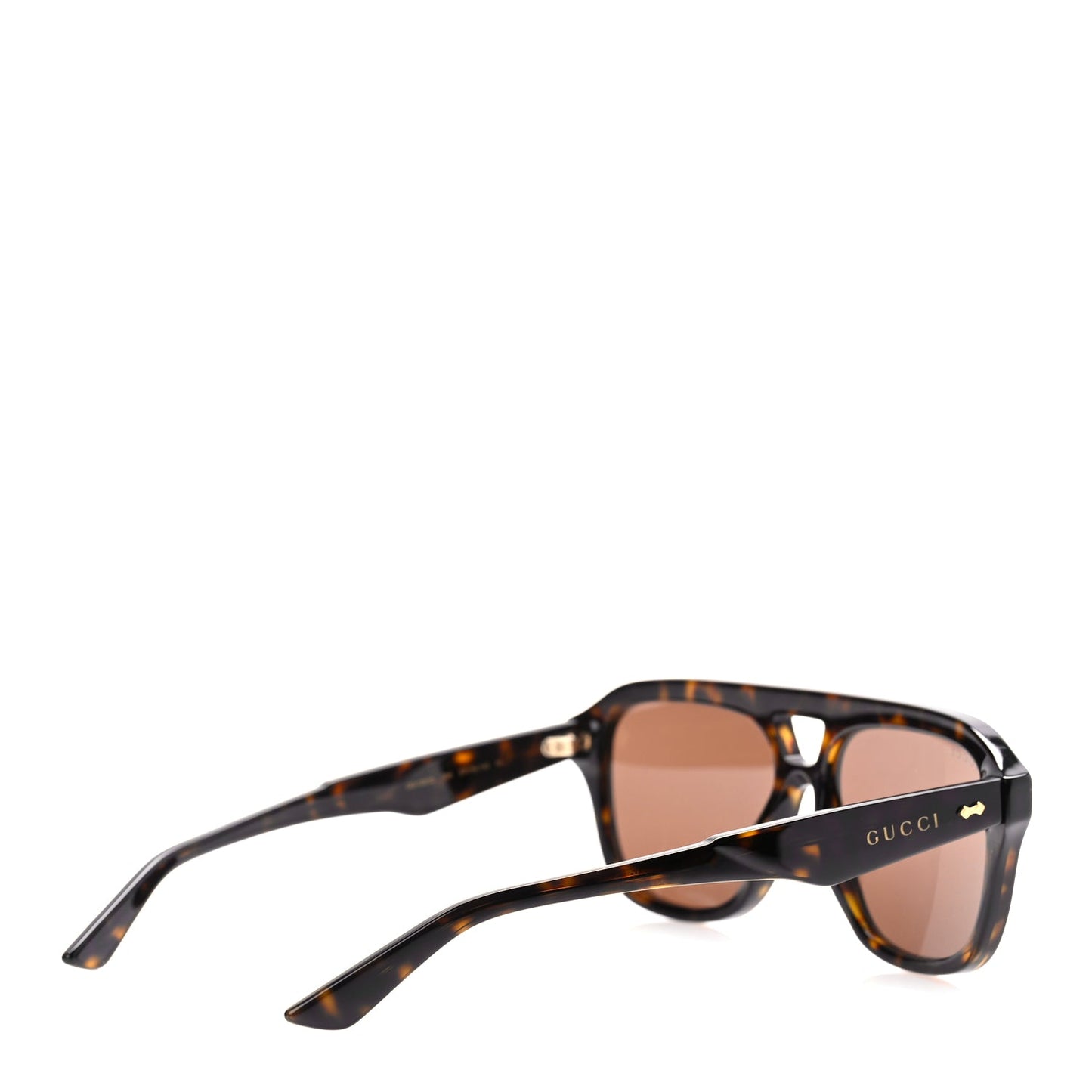 Gucci Acetate Aviator Sunglasses GG1263S Tortoise