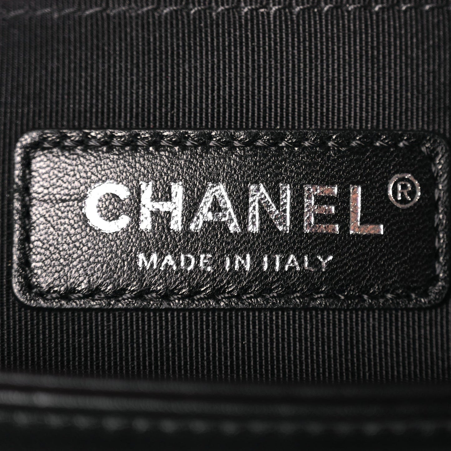 Chanel Calfskin Quilted Medium Boy Flap Black