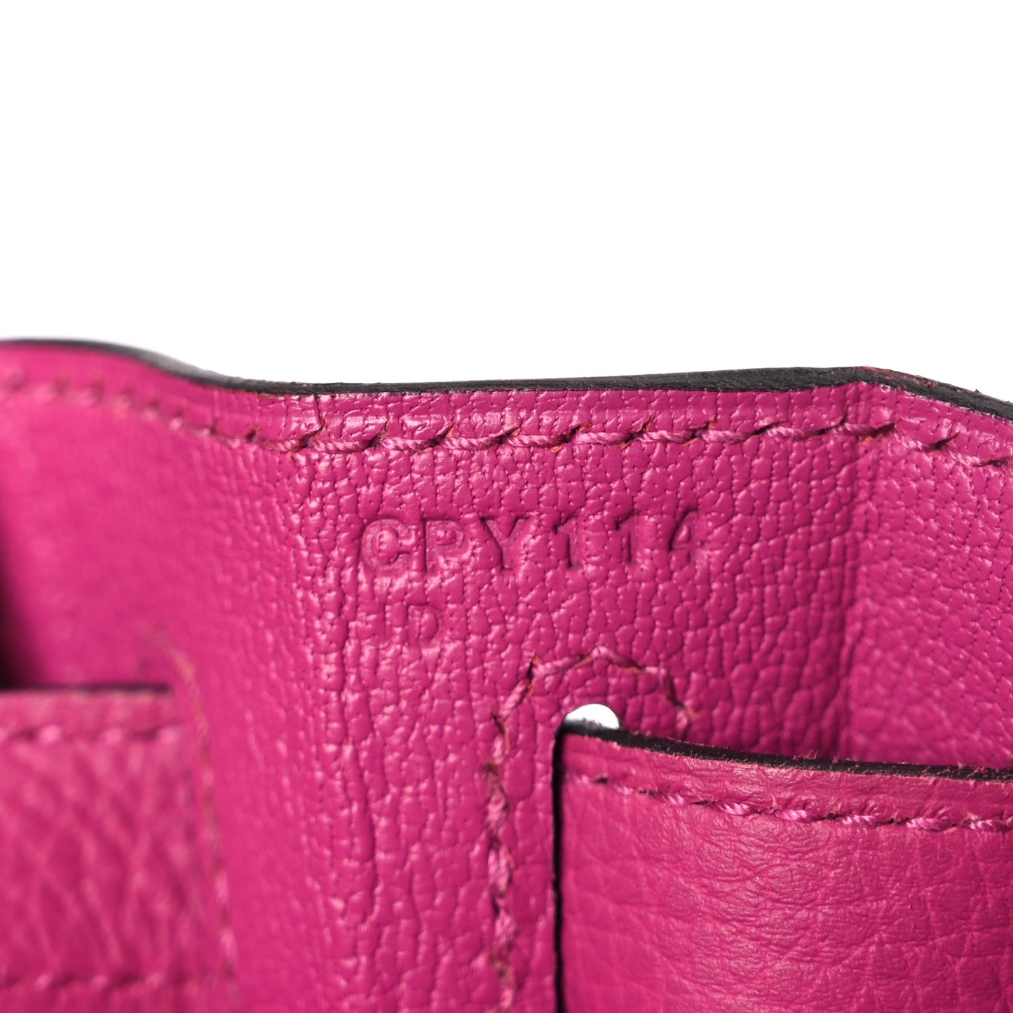Hermes Togo Kelly Retourne 28 Rose Pourpre Rose Pourpre