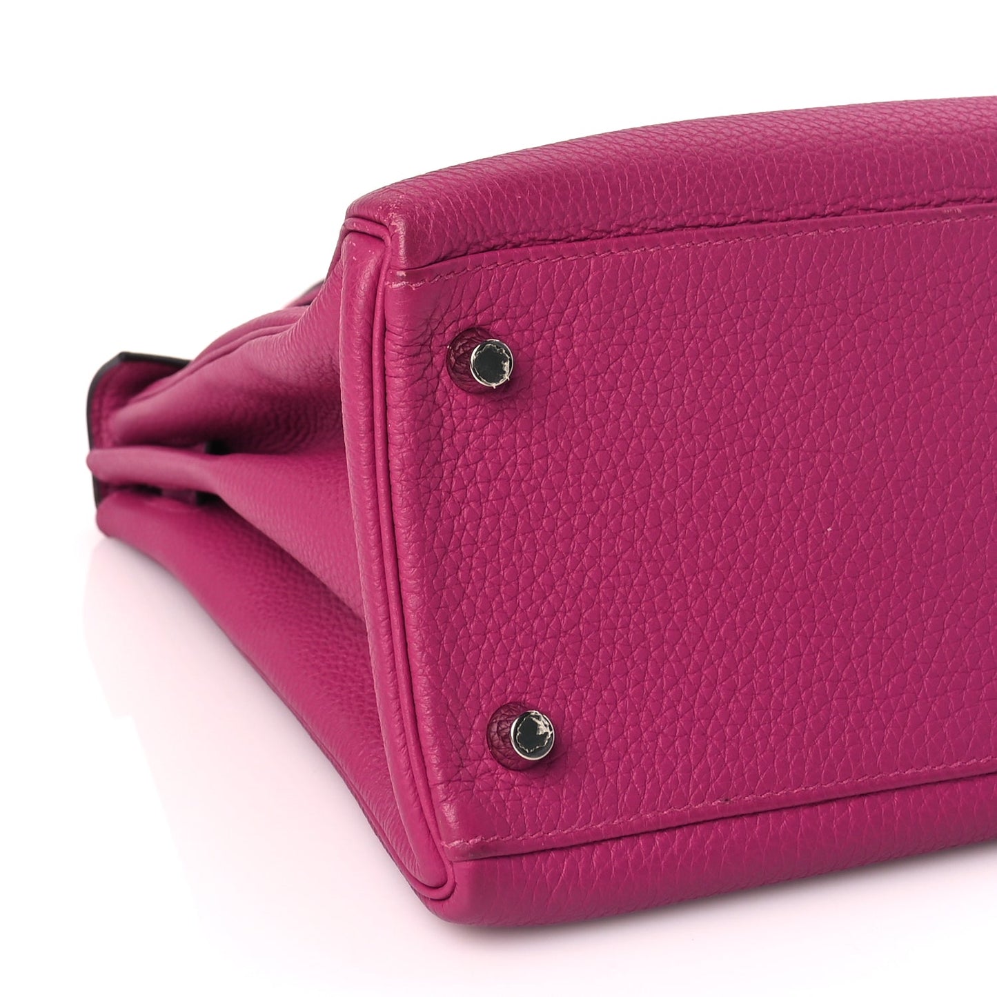 Hermes Togo Kelly Retourne 28 Rose Pourpre Rose Pourpre