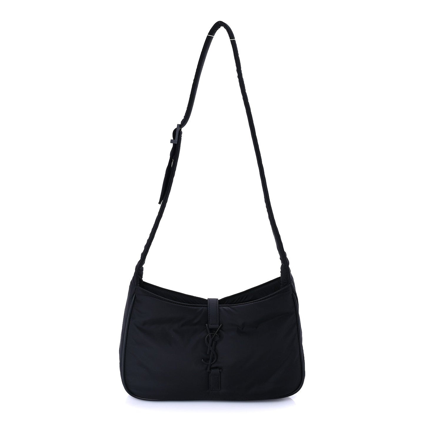 Saint Laurent Econyl Nylon Le 5 A 7 Hobo Black