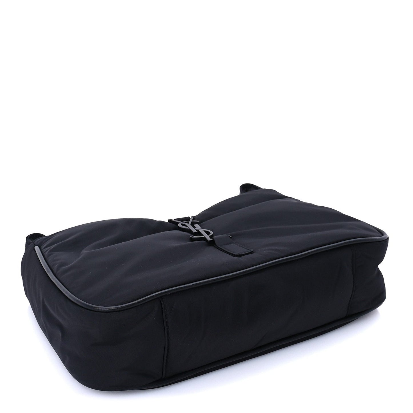 Saint Laurent Econyl Nylon Le 5 A 7 Hobo Black
