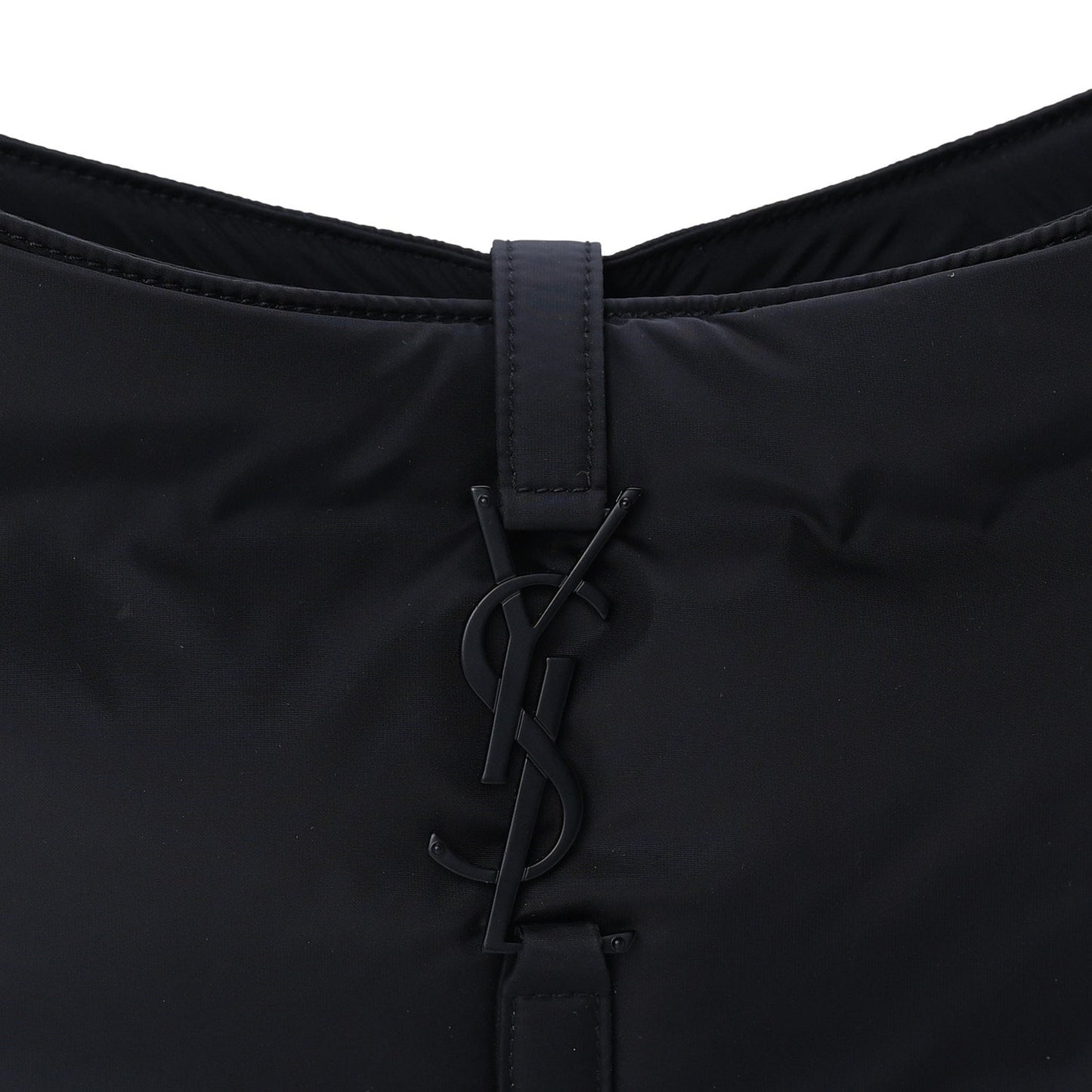 Saint Laurent Econyl Nylon Le 5 A 7 Hobo Black