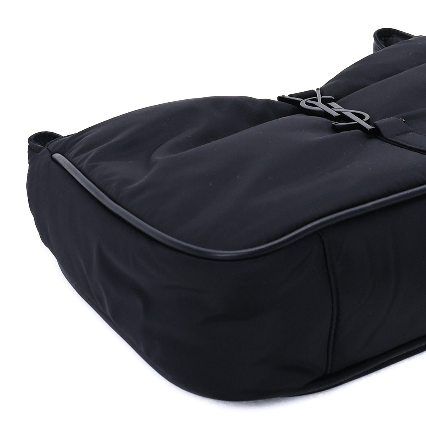 Saint Laurent Econyl Nylon Le 5 A 7 Hobo Black