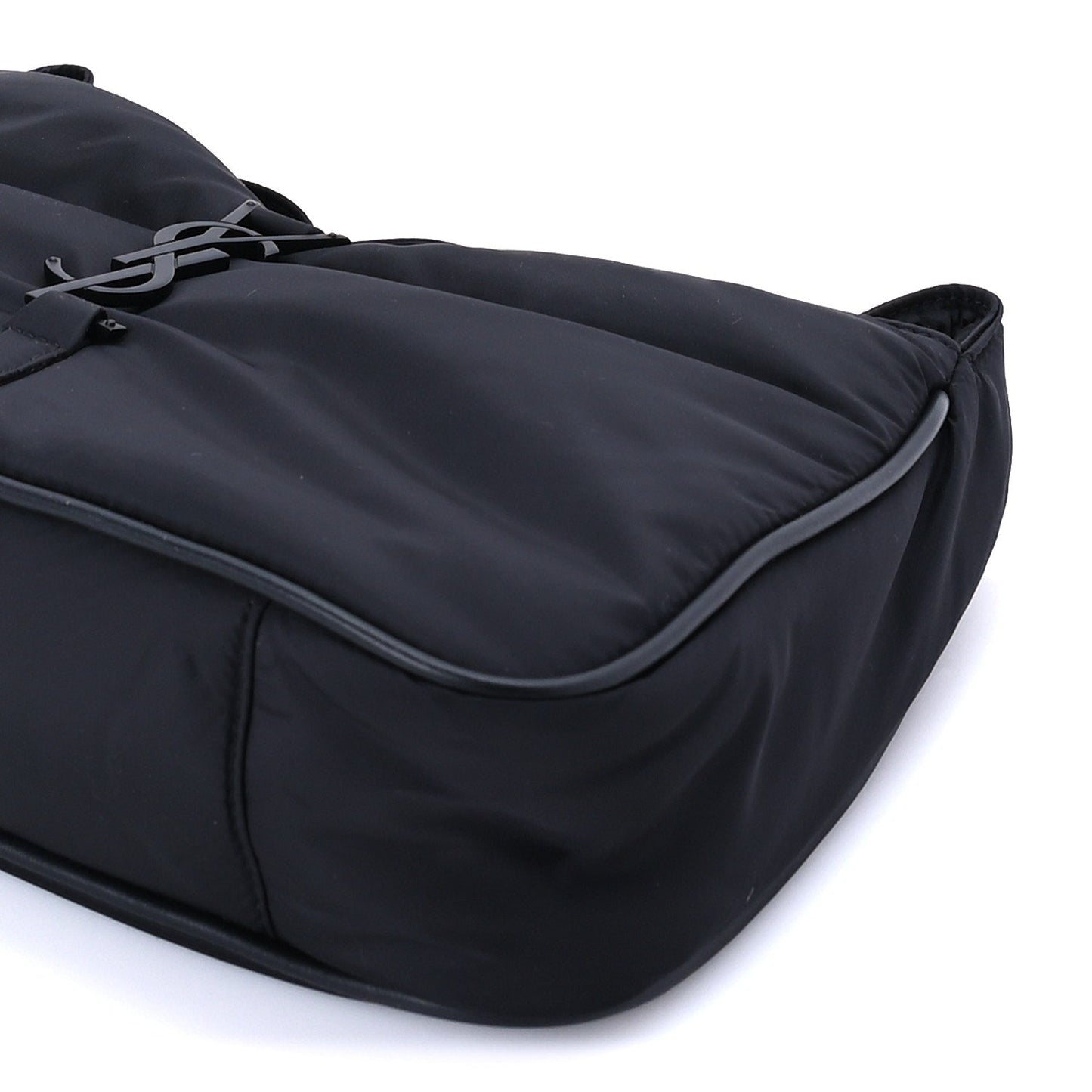 Saint Laurent Econyl Nylon Le 5 A 7 Hobo Black