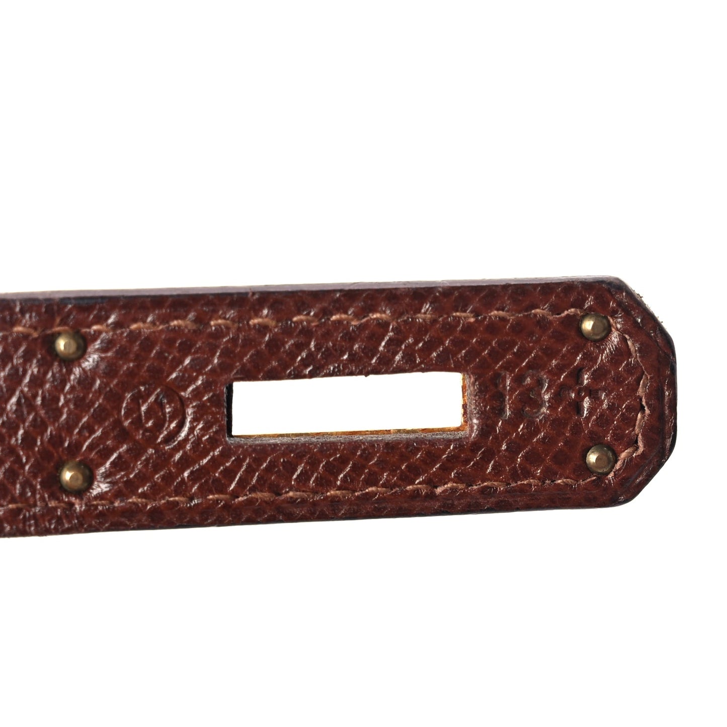 Hermes Courchevel Kelly Retourne 32 Chocolate