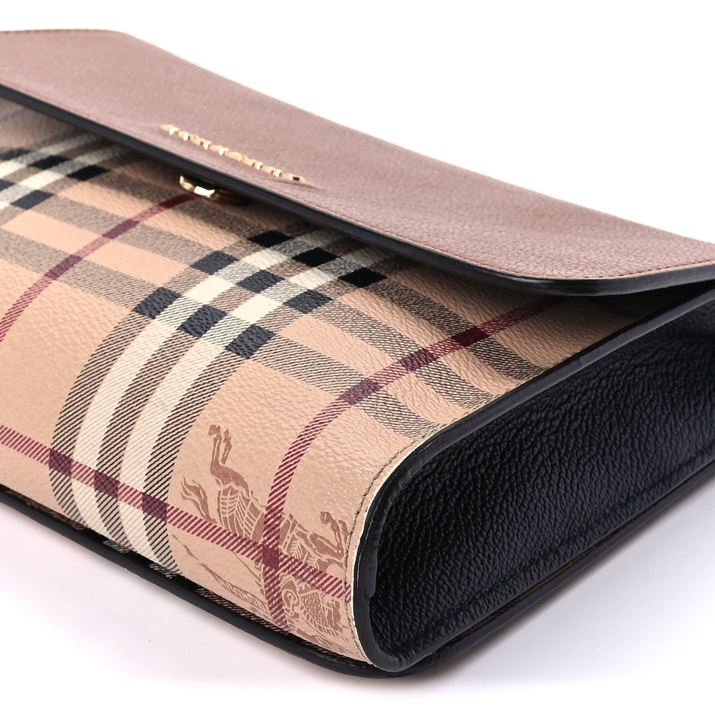 Burberry Haymarket Check Small Loxley Crossbody Bright Toffee