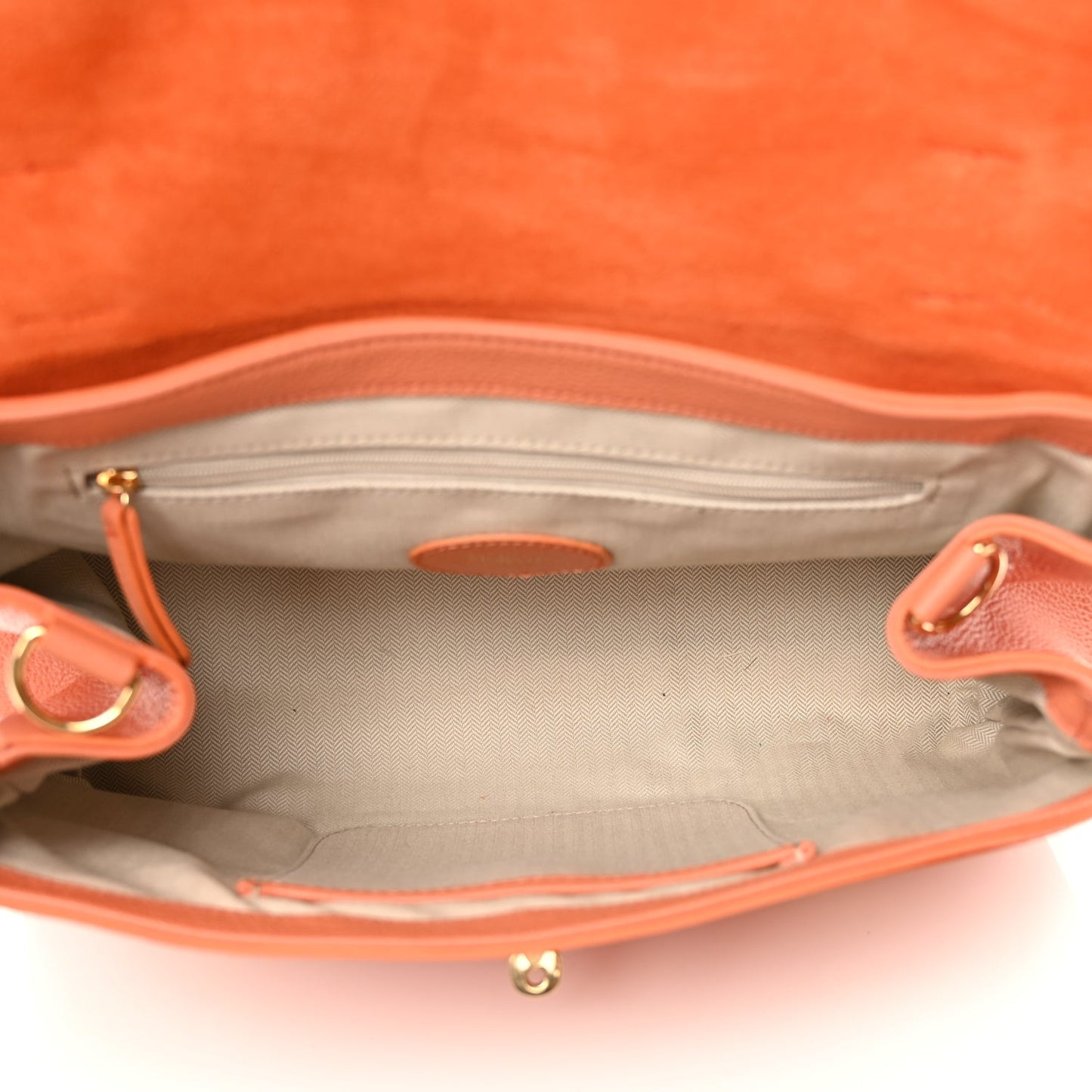Mulberry Small Classic Grain Medium Alexa Apricot