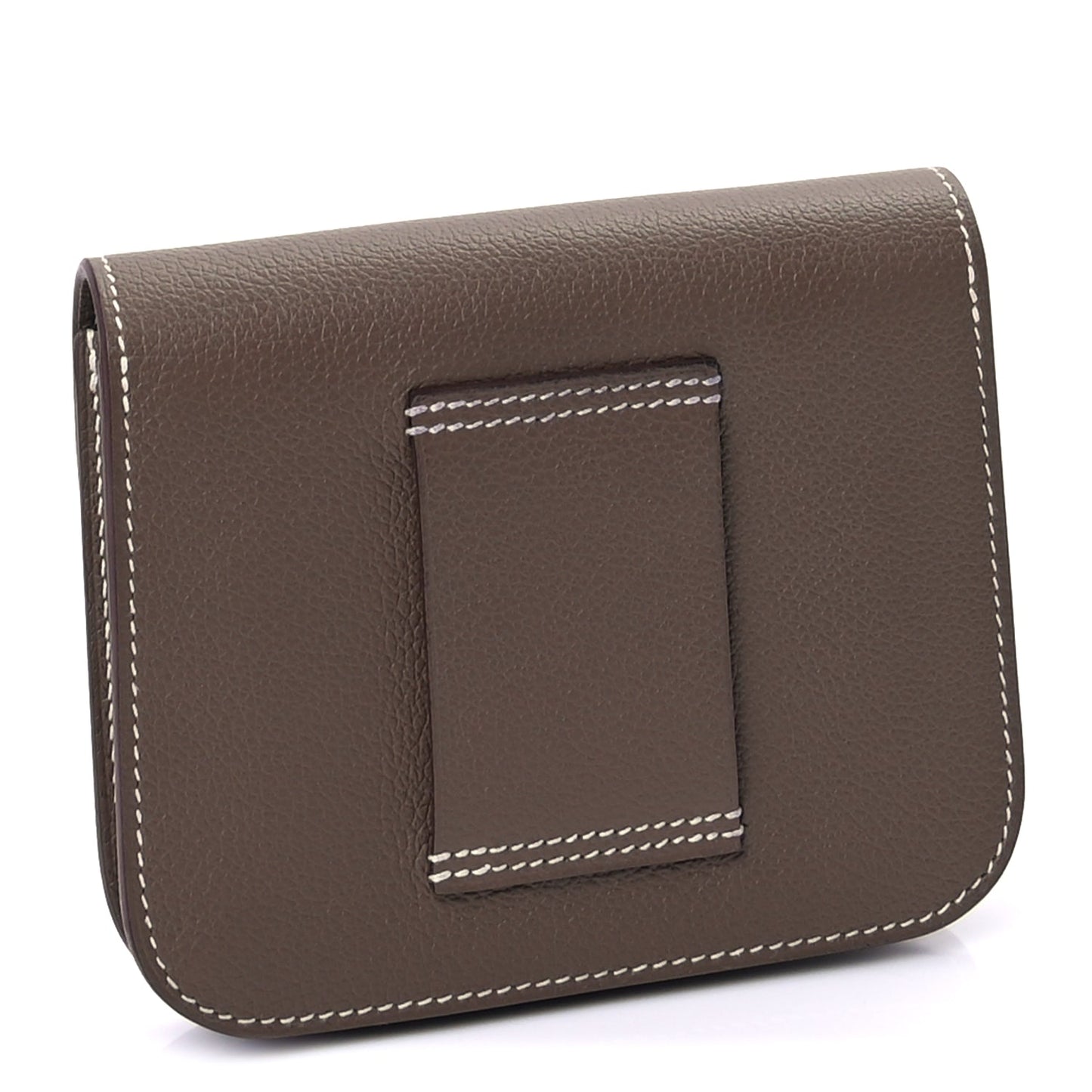 Hermes Evercolor Constance Slim Wallet  Etoupe