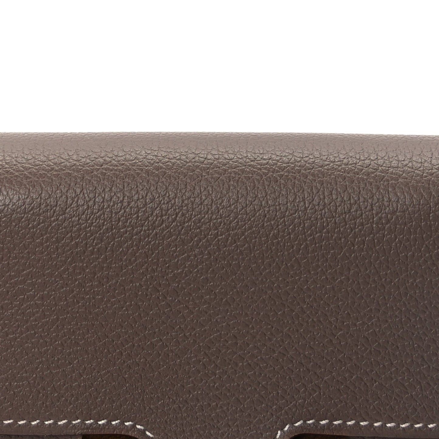 Hermes Evercolor Constance Slim Wallet  Etoupe
