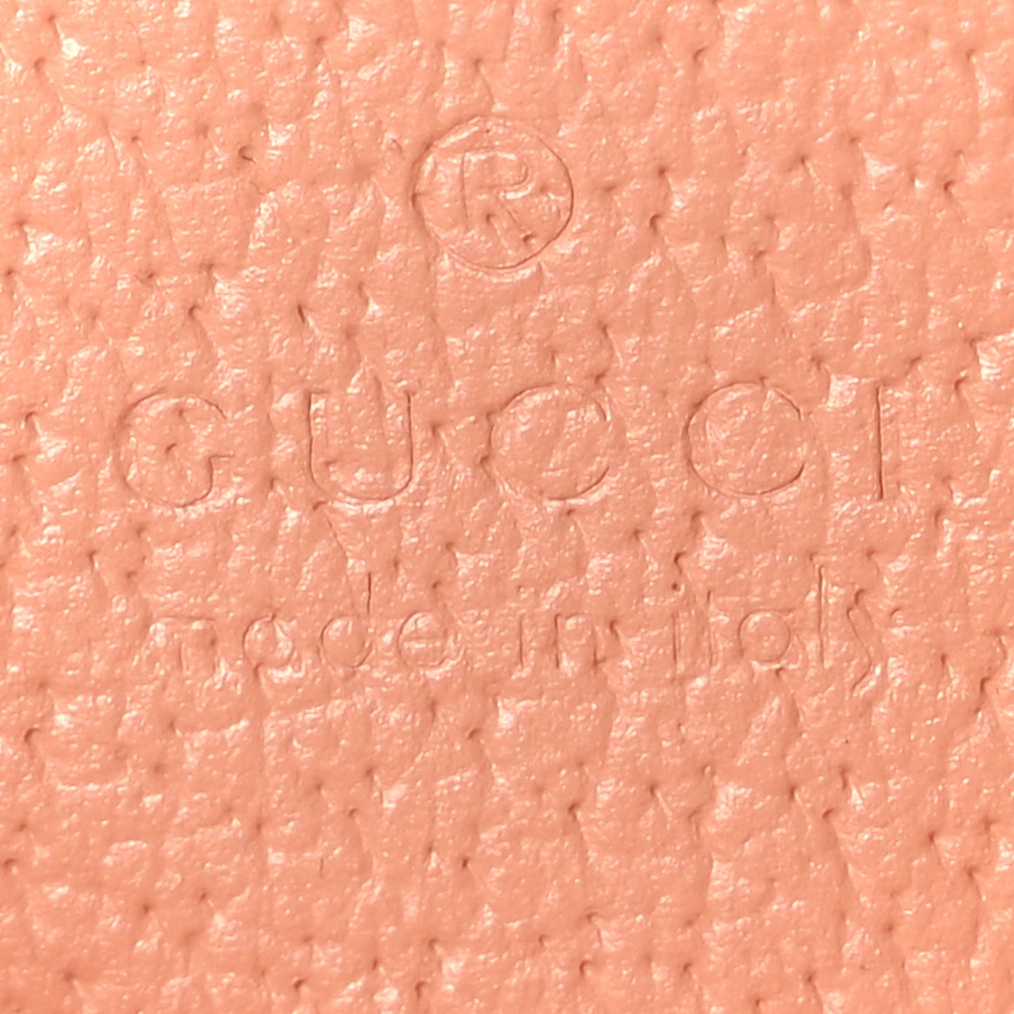 Gucci Monogram Textured Dollar Calfskin Mini Ophidia Shoulder Bag Cloche Rose Pink