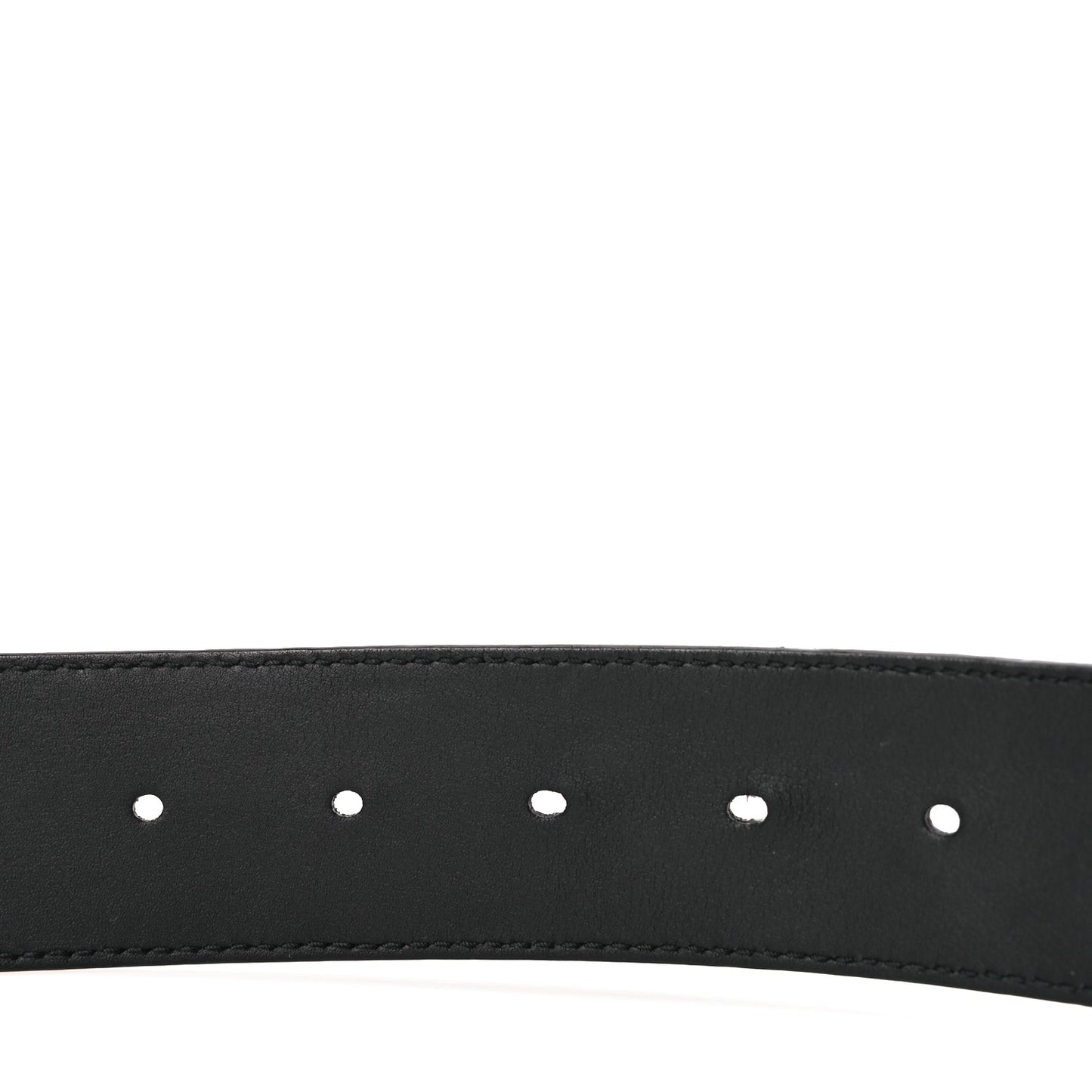 Gucci Calfskin Double G 40mm Belt 80 32 Black