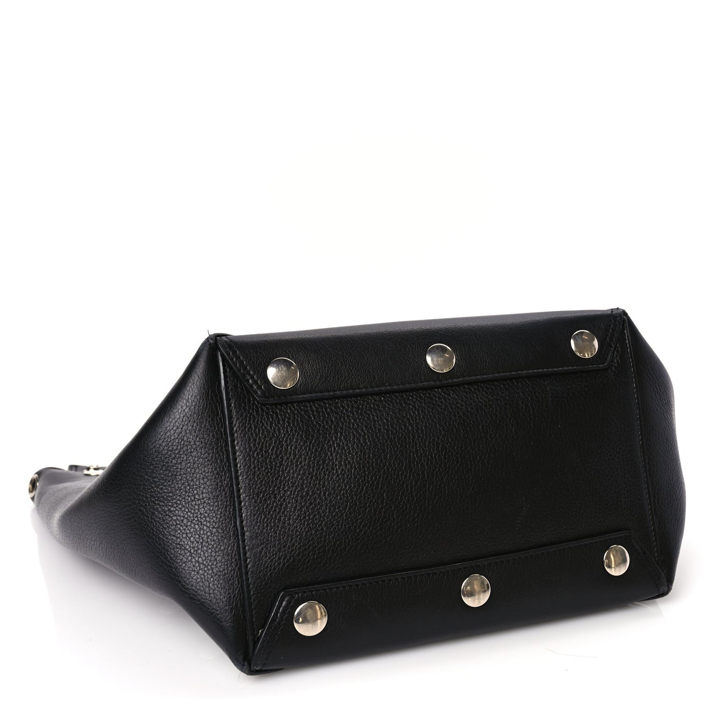 Mulberry Calfskin Studded Camden Bucket Black