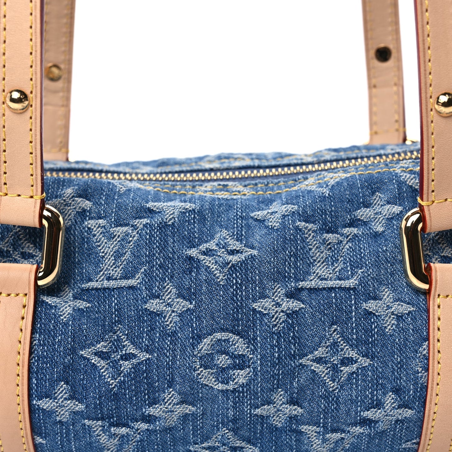 Louis Vuitton Monogram Denim Papillon Denim Blue