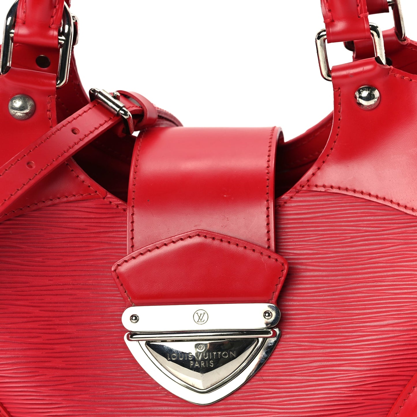 Louis Vuitton Epi Montaigne Sac Rouge