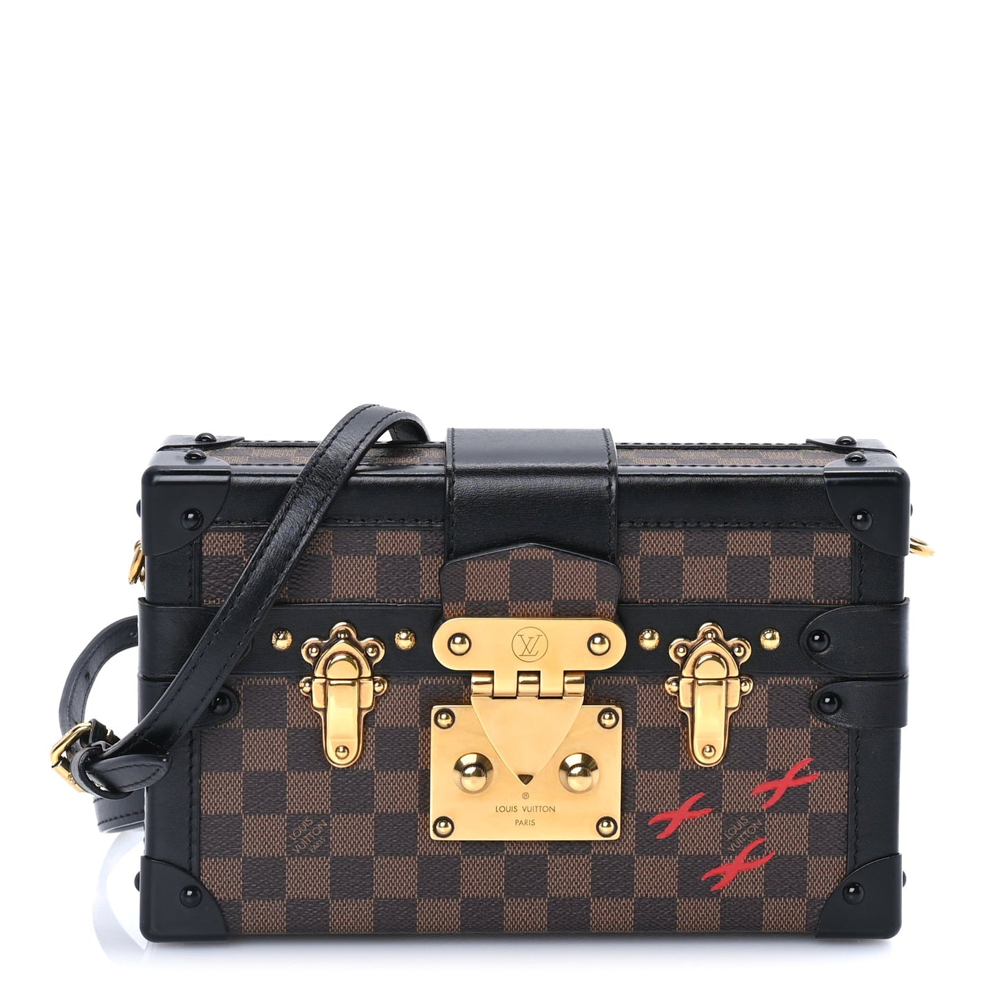 Louis Vuitton Monogram Petite Malle Black