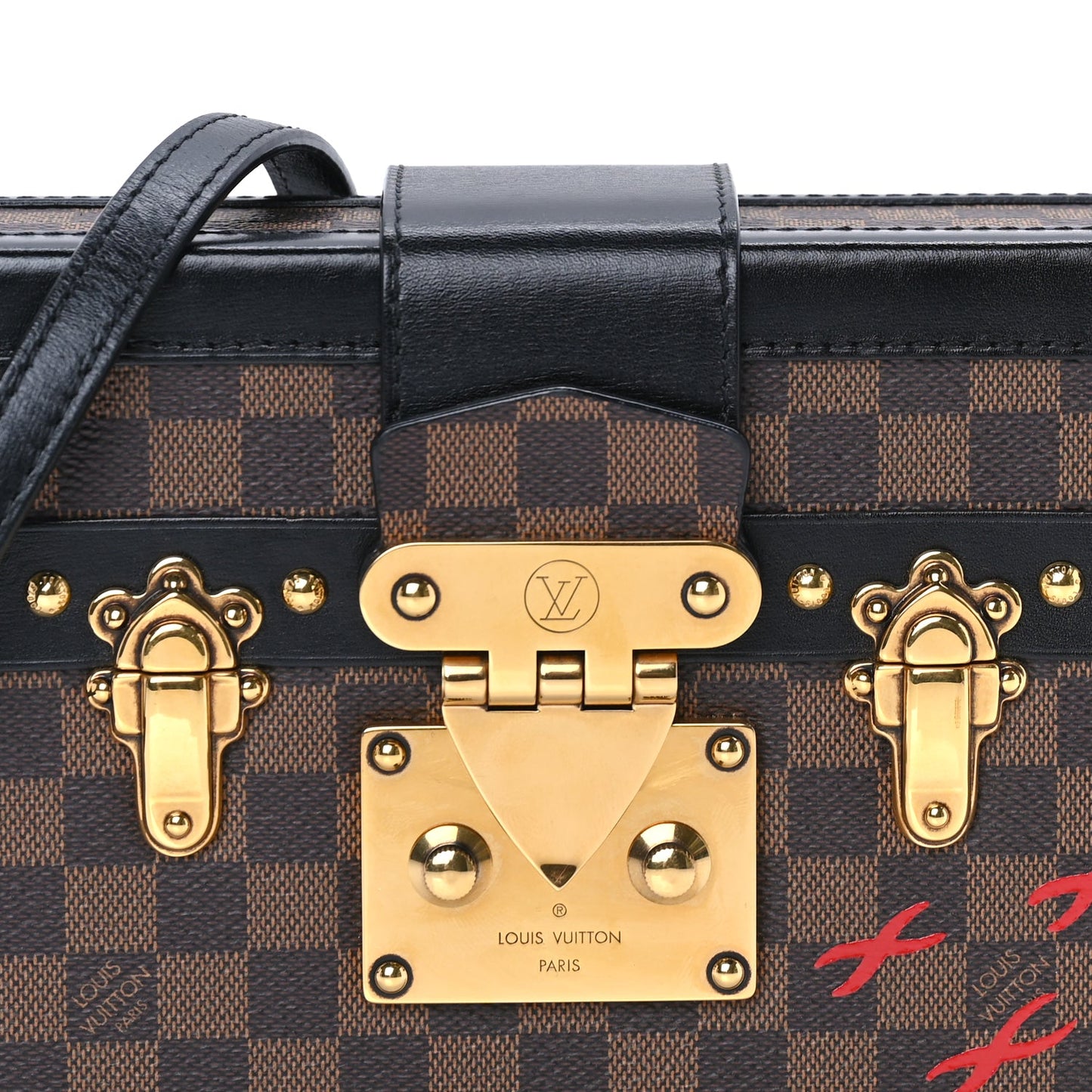 Louis Vuitton Monogram Petite Malle Black