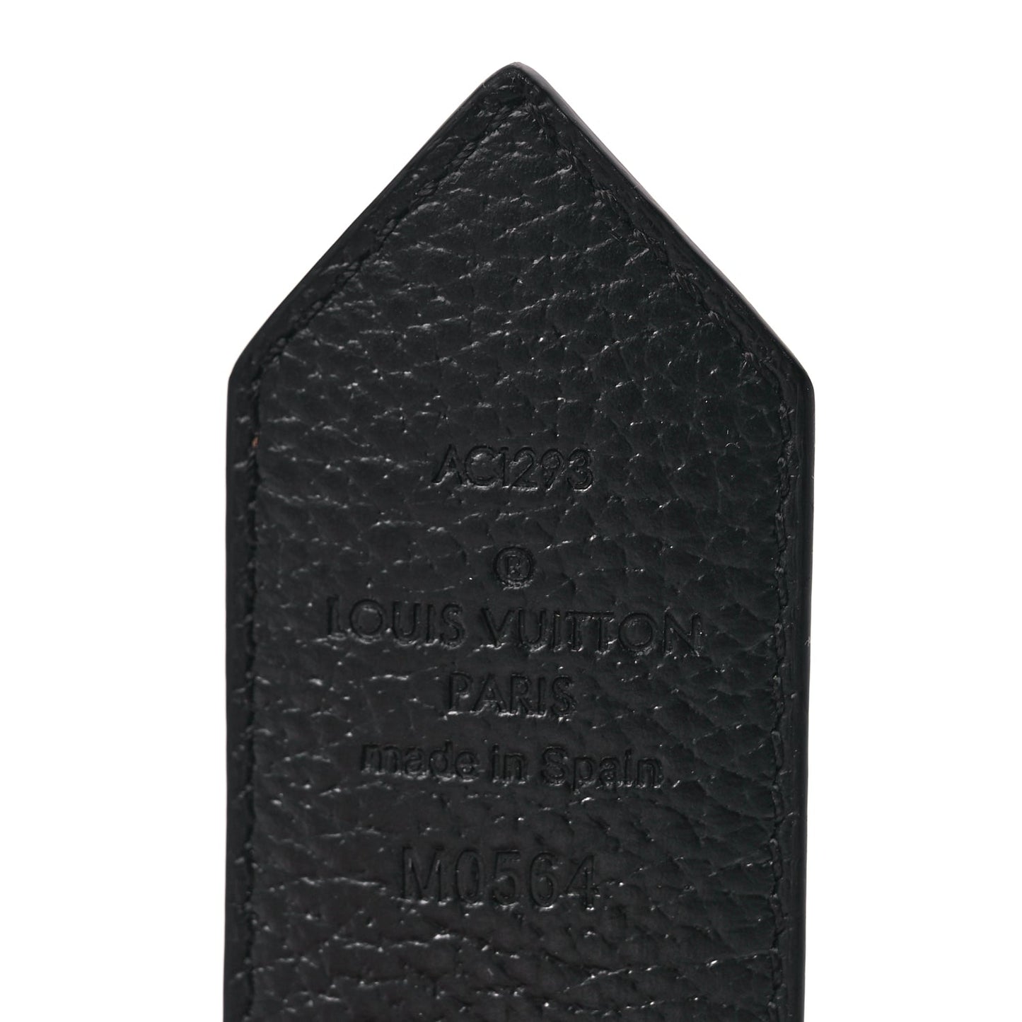 Louis Vuitton Monogram Calfskin 35mm LV Circle Reversible Belt Black