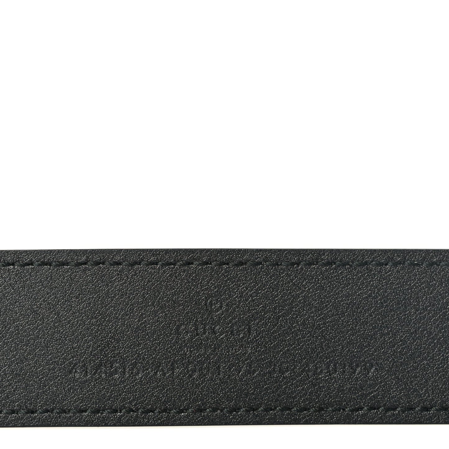 Gucci Calfskin Double G 30mm Belt 75 30  Black