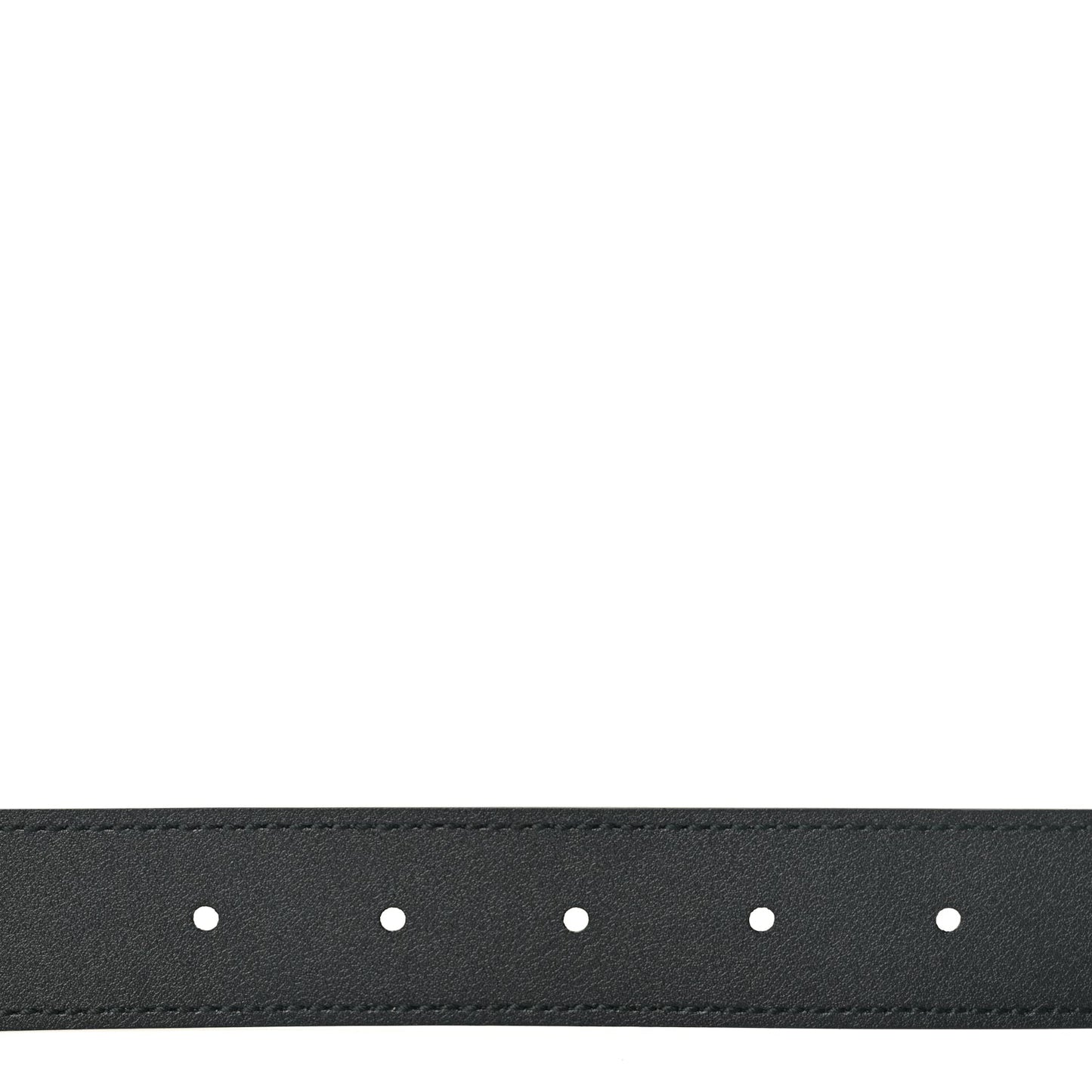 Gucci Calfskin Double G 30mm Belt 75 30  Black