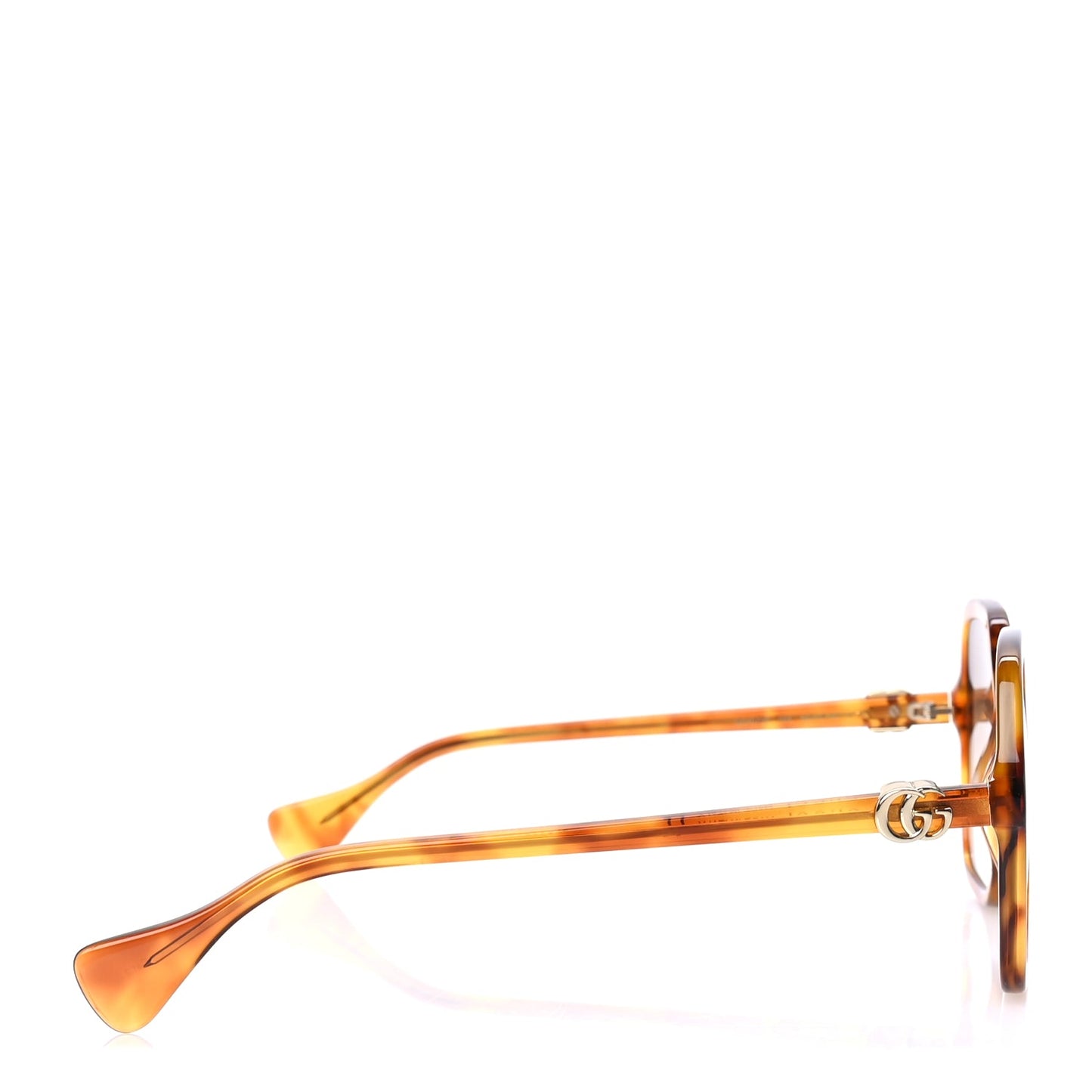 Gucci Acetate Oversize Rectangle Frame GG1072S Sunglasses Tortoise