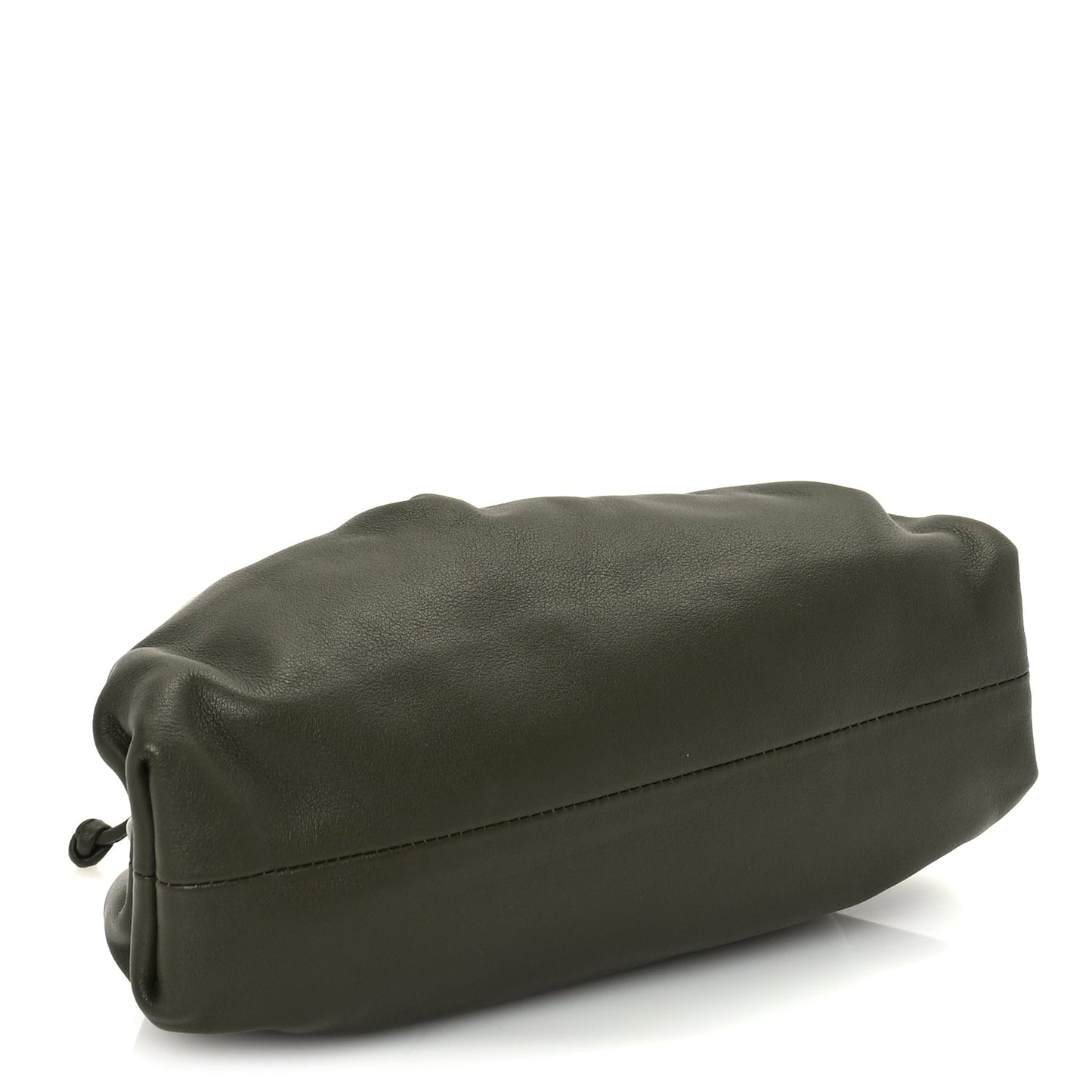 Bottega Veneta Butter Calfskin The Mini Pouch Kaki Fondente