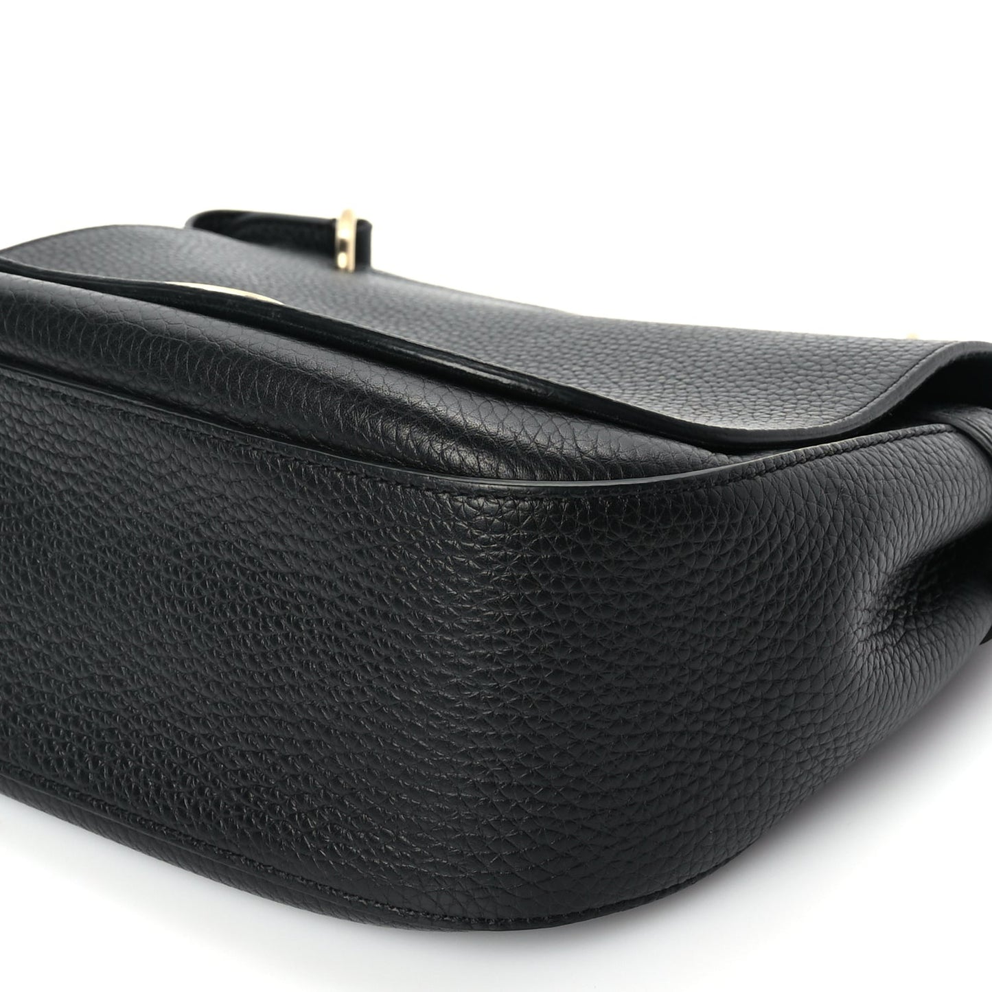 Mulberry Small Classic Grain Calfskin Amberley Satchel Black