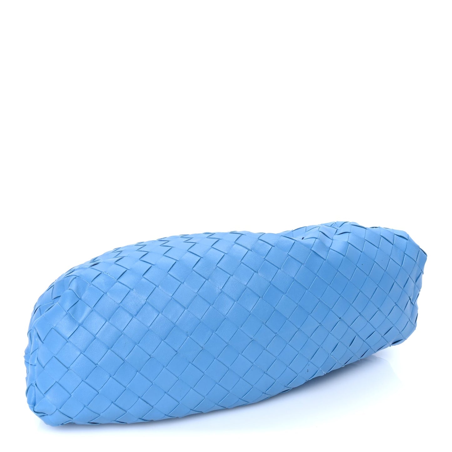 Bottega Veneta Nappa Maxi Intrecciato The Pouch Oversized Clutch  Swimming Pool
