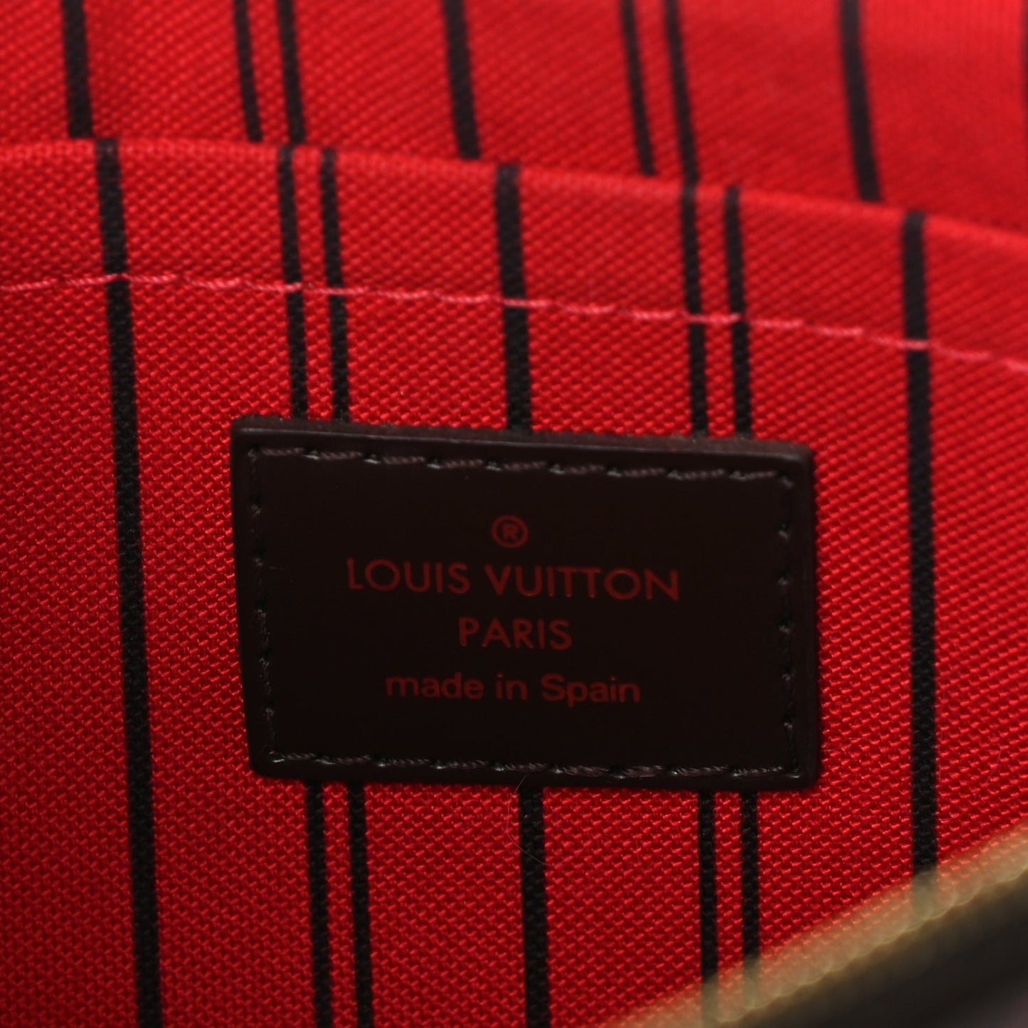 Louis Vuitton Damier Ebene Neverfull MM GM Pochette