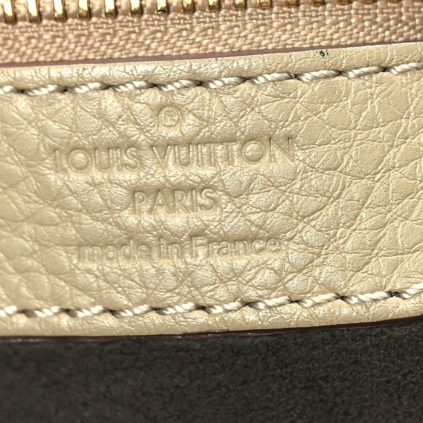 Louis Vuitton Mahina L Taupe