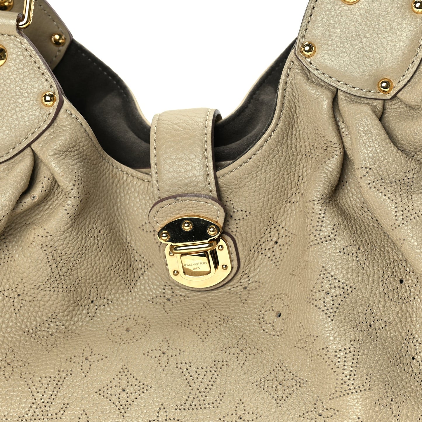 Louis Vuitton Mahina L Taupe