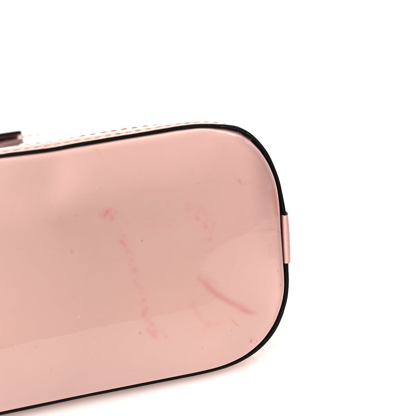 Louis Vuitton Vernis Monogram Alma Mini  Rose Ballerine