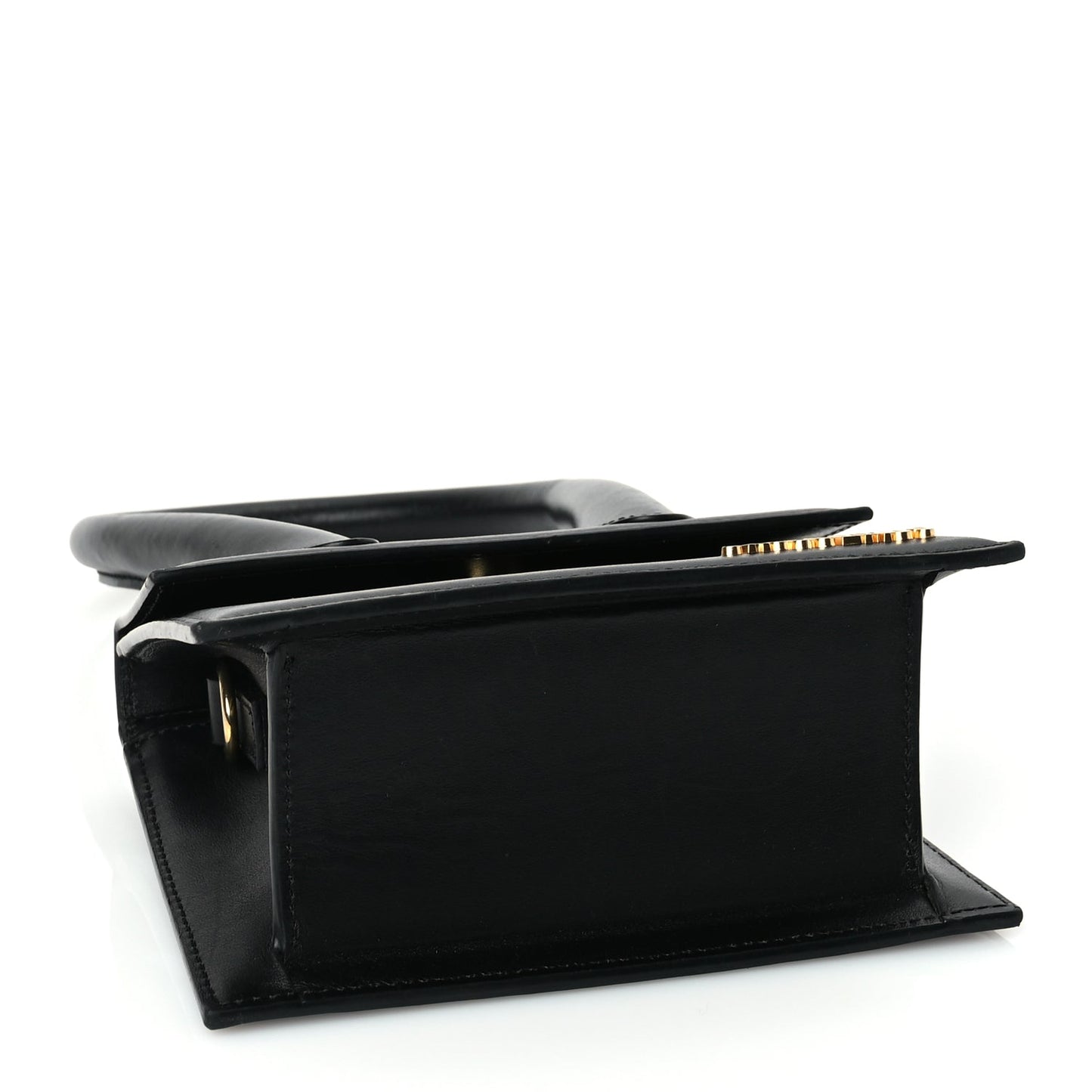 Jacquemus Smooth Calfskin Le Chiquito Moyen Black