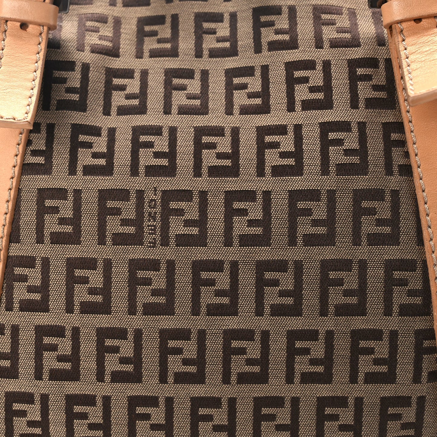 Fendi Zucchino Tote Beige