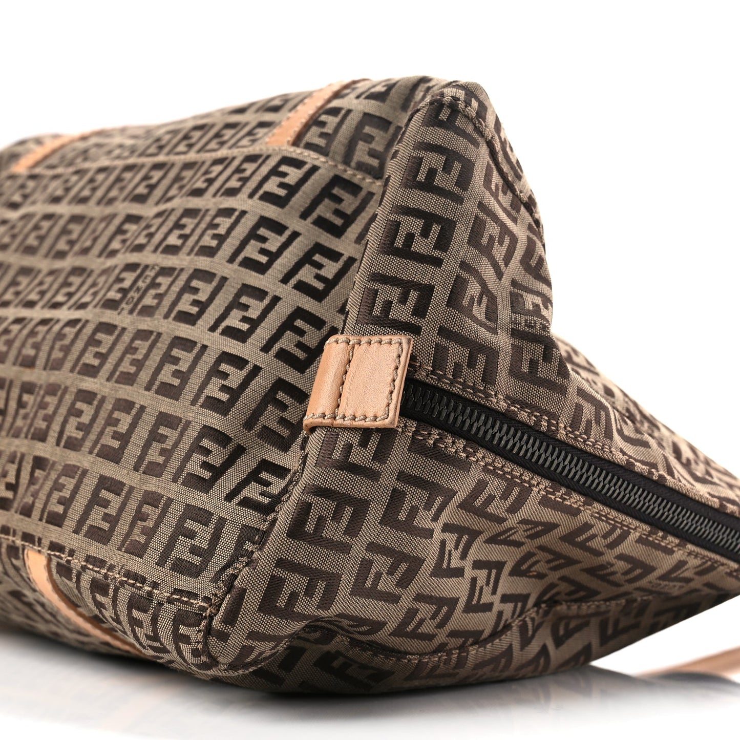 Fendi Zucchino Tote Beige