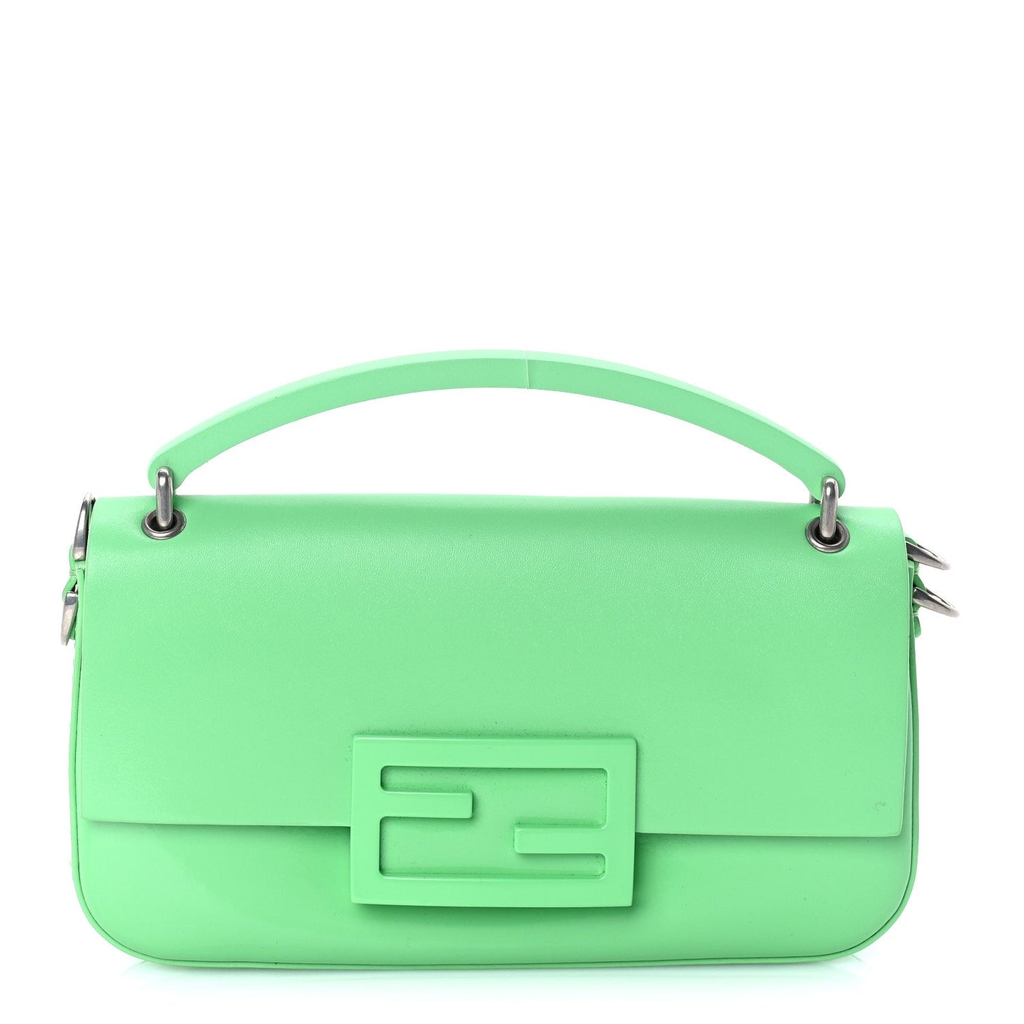 Fendi Vitello Liberty Sfumato Phone Baguette  Edamame