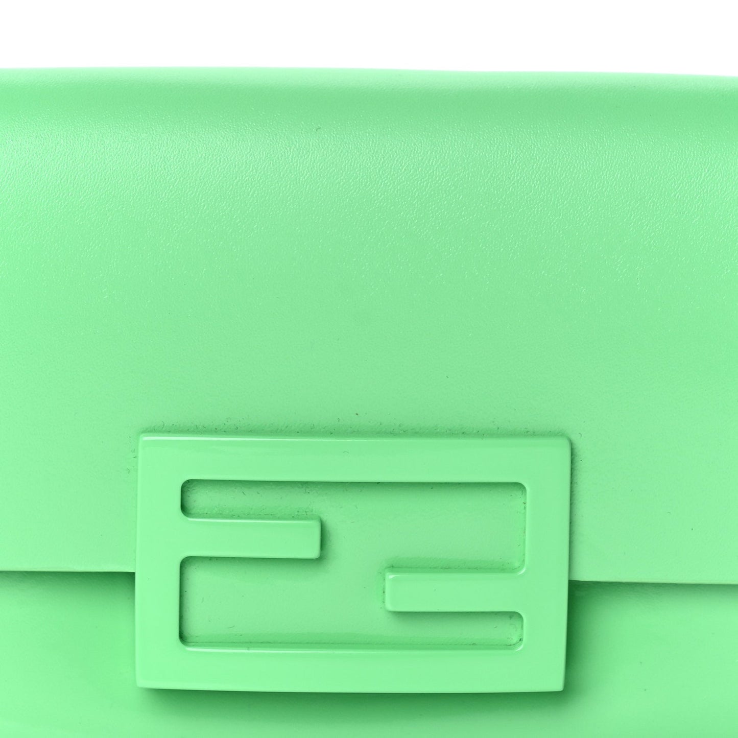 Fendi Vitello Liberty Sfumato Phone Baguette  Edamame