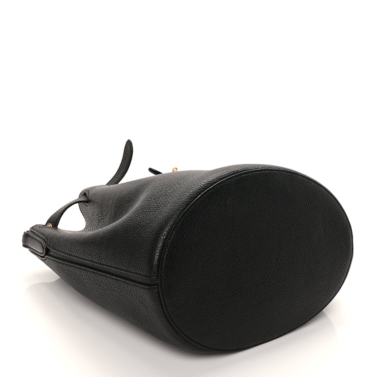 Mulberry Small Classic Grain Calfskin Small Abbey Bucket Bag Black