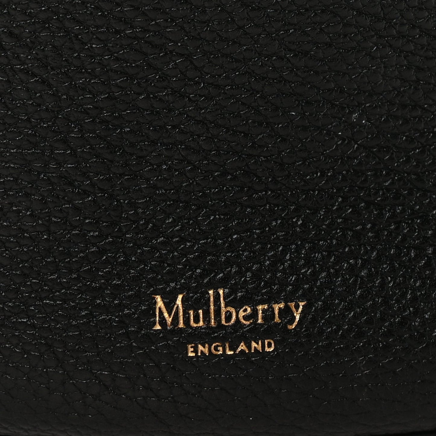 Mulberry Small Classic Grain Calfskin Small Abbey Bucket Bag Black