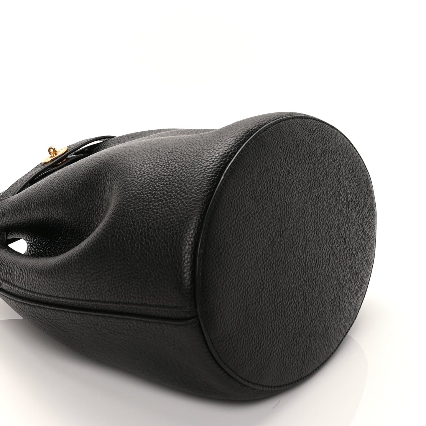 Mulberry Small Classic Grain Calfskin Small Abbey Bucket Bag Black