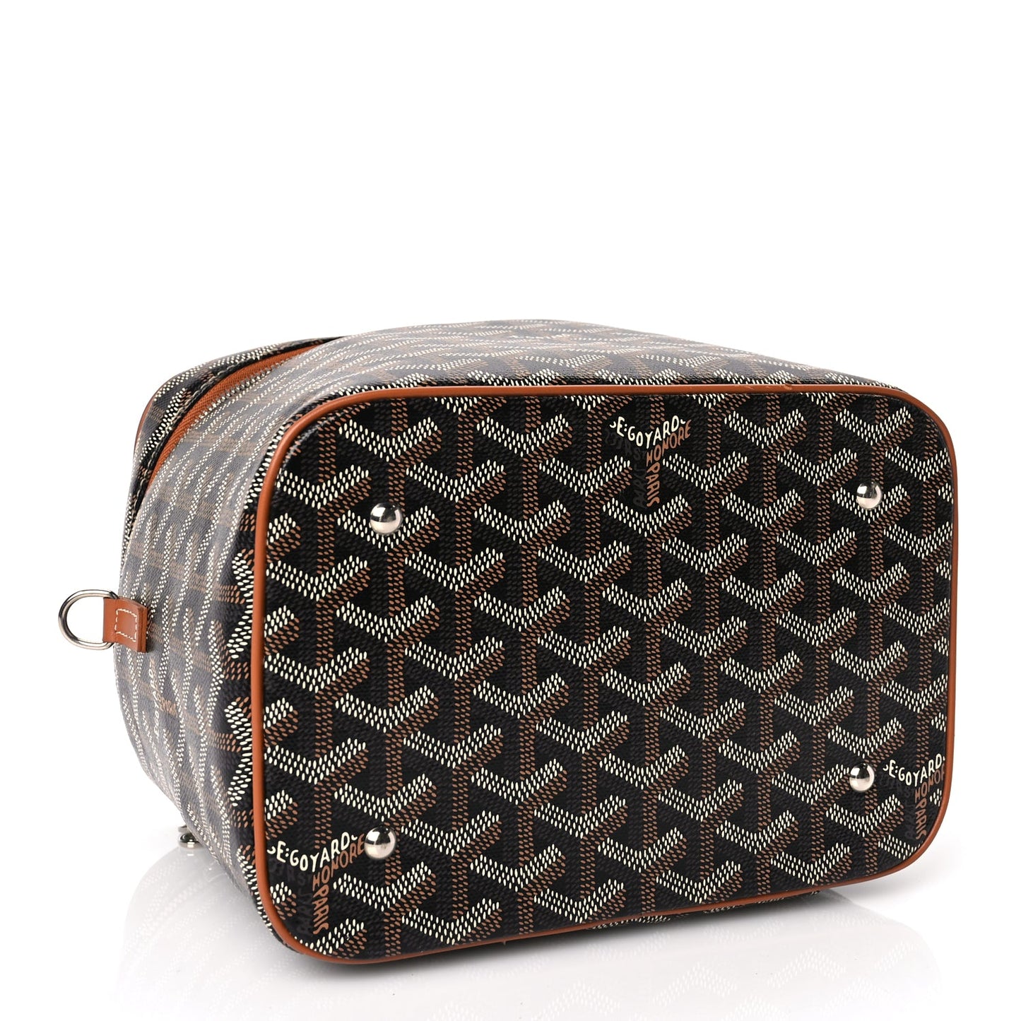Goyard Goyardine Muse Vanity Case Black Gold