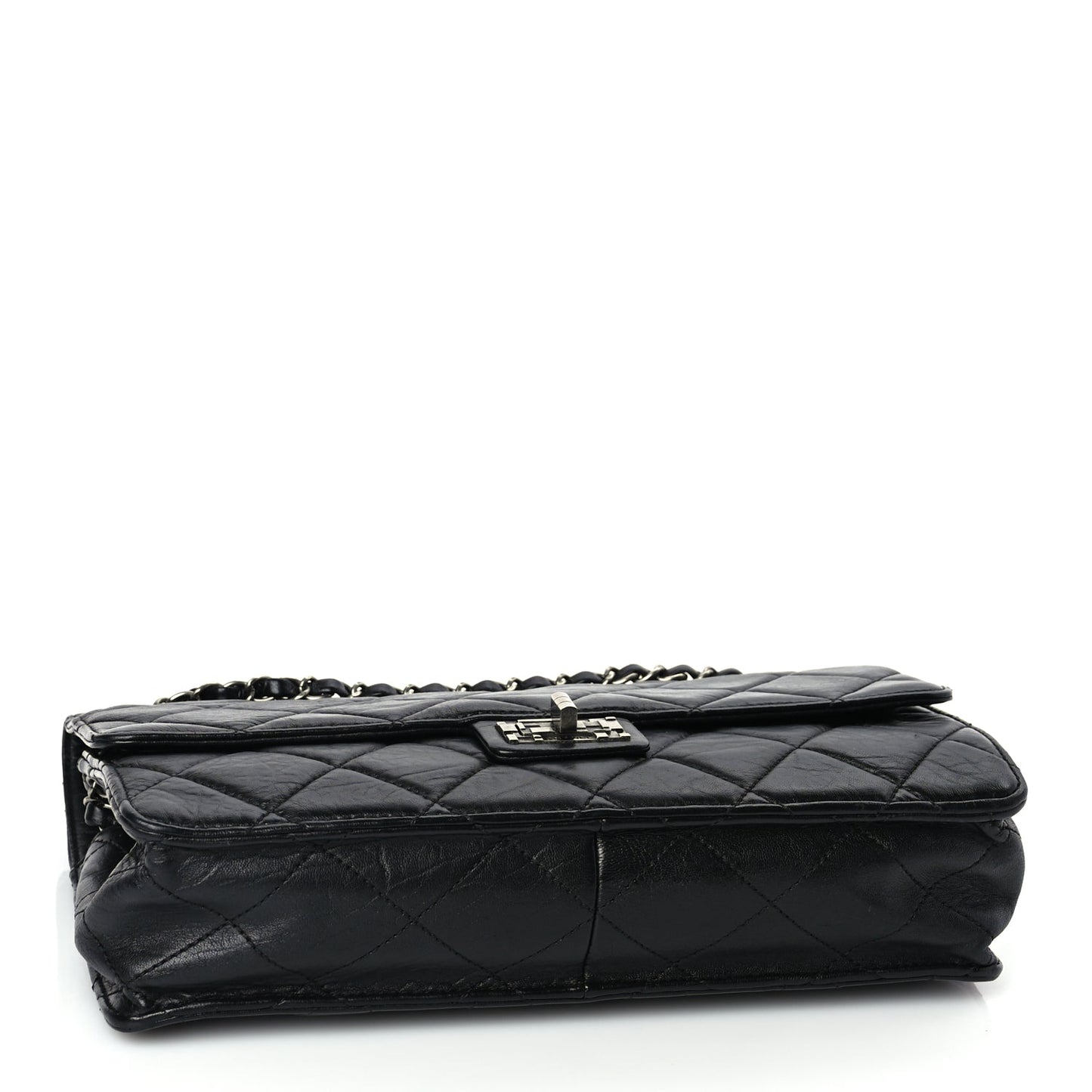 Chanel Washed Lambskin Jumbo Take Away Flap Black
