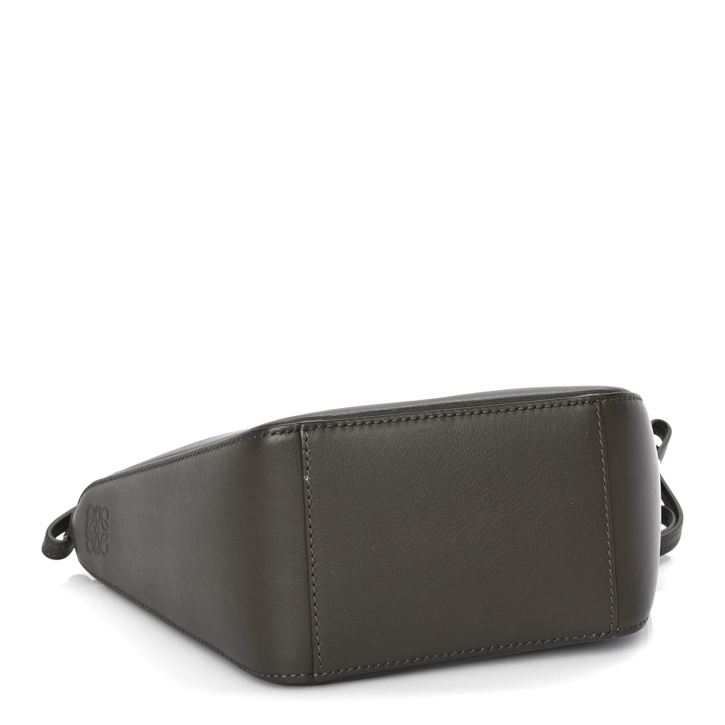 Loewe Calfskin Mini Hammock Hobo Dark Khaki Green