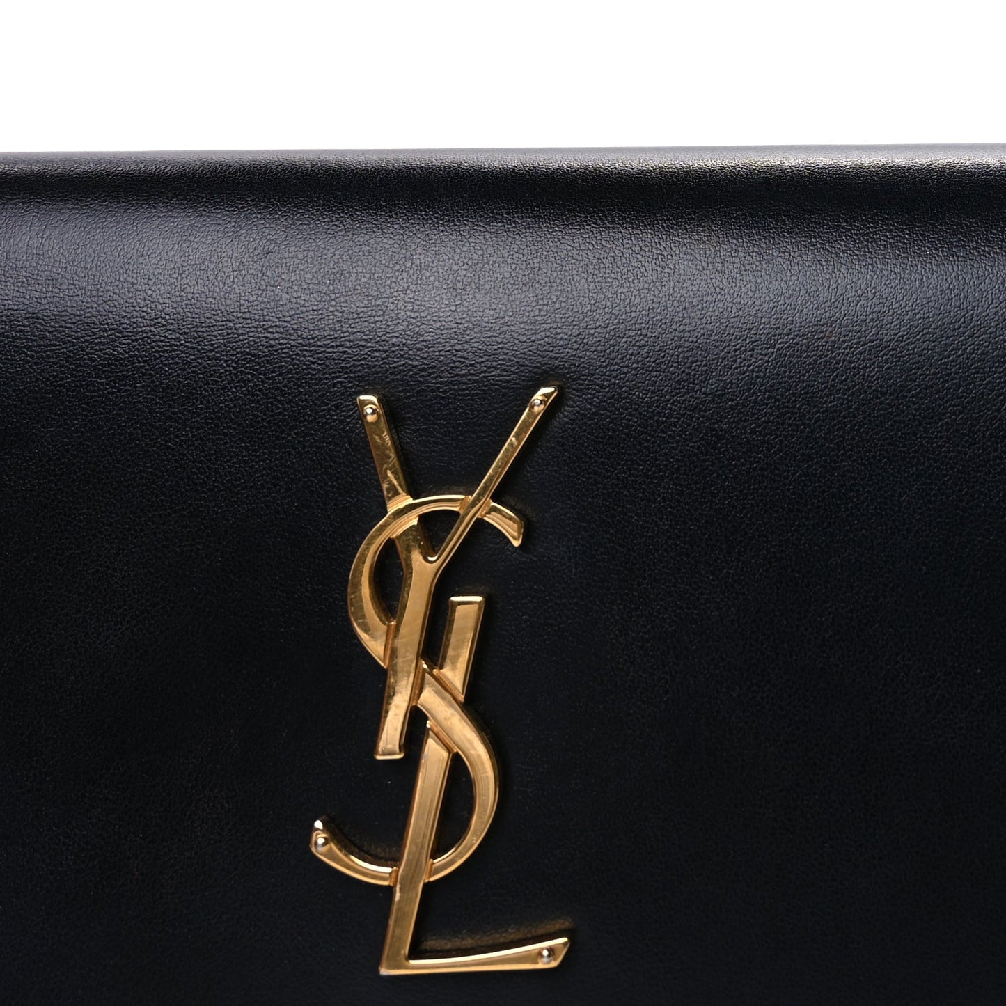 Saint Laurent Smooth Calfskin Monogram Kate Belt Bag  Black