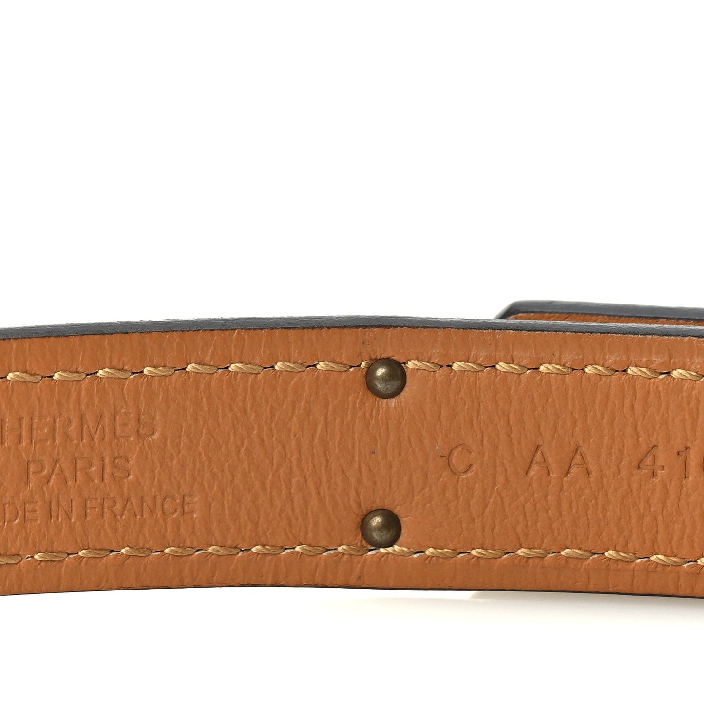 Hermes Epsom Kelly Belt  Black