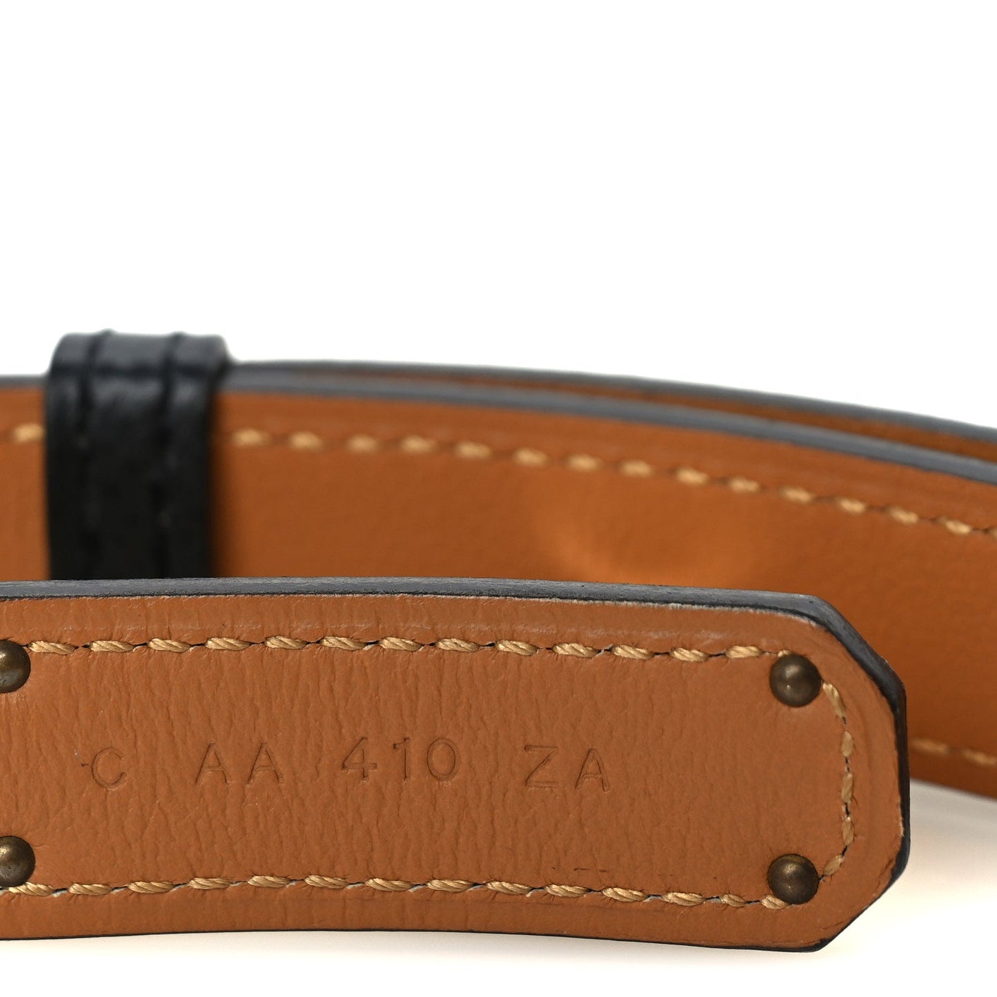 Hermes Epsom Kelly Belt  Black
